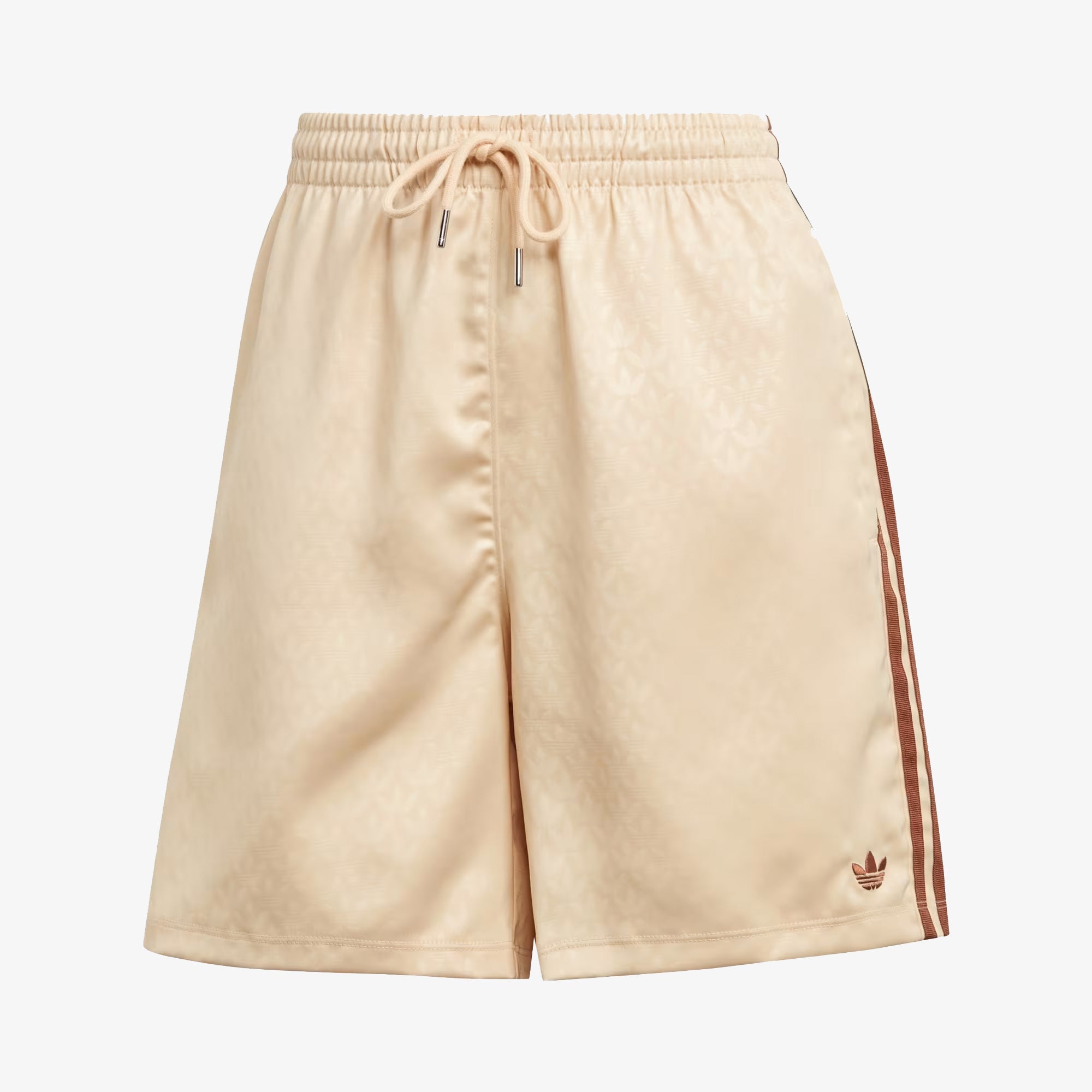 Adidas Originals | FASHION MONOGRAM SATIN SHORTS { CRYSTAL SAND - view 3