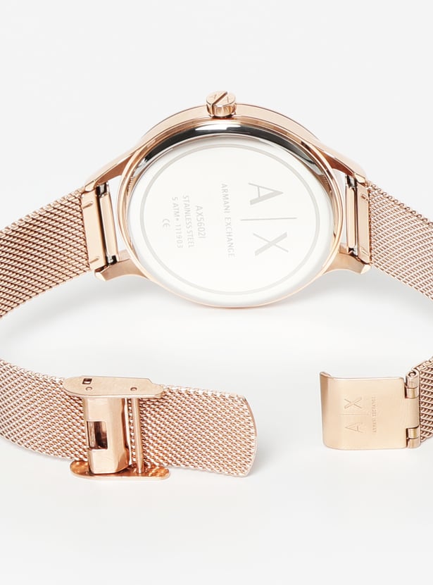 Armani Exchange Harper Rose Gold Dial Women 38mm - view 2
