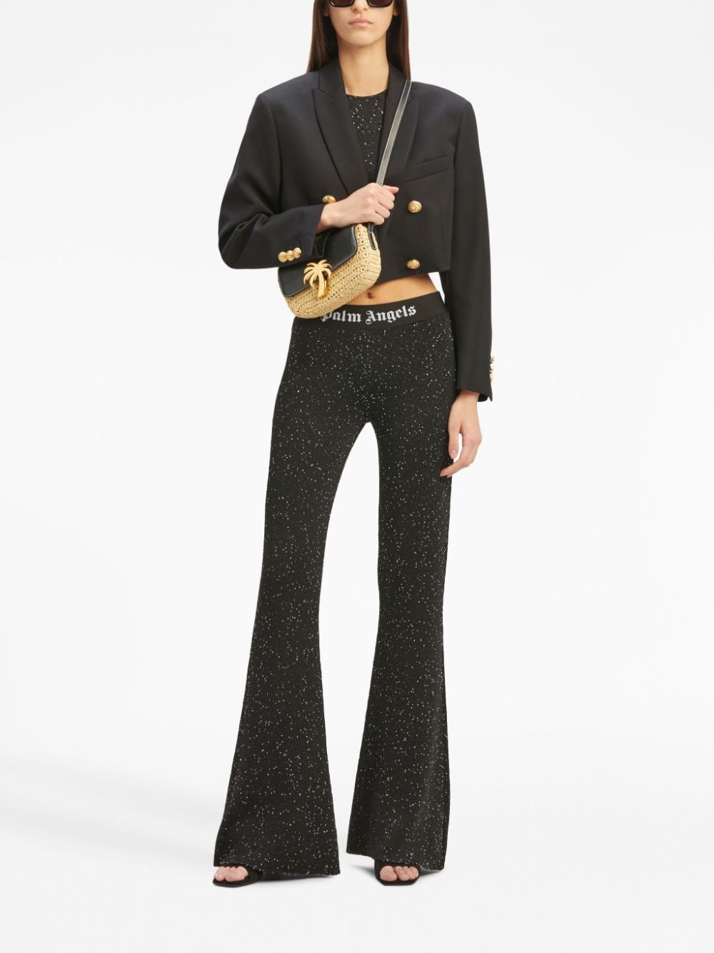 Palm Angels Cropped blazer - view 2