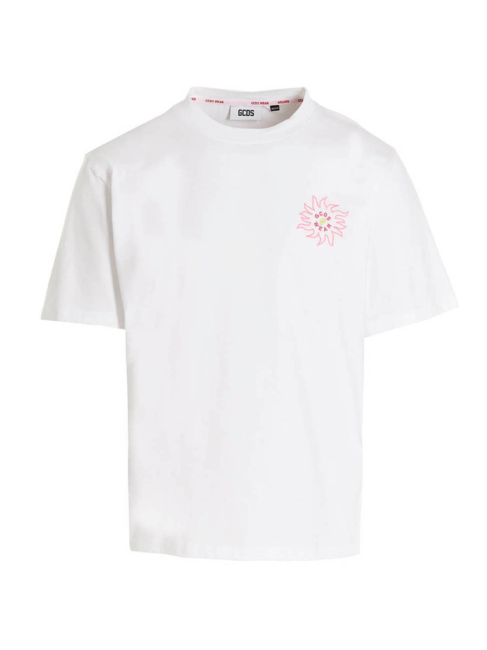 Gcds T-shirt Surfing Weirdo – 100% cotton