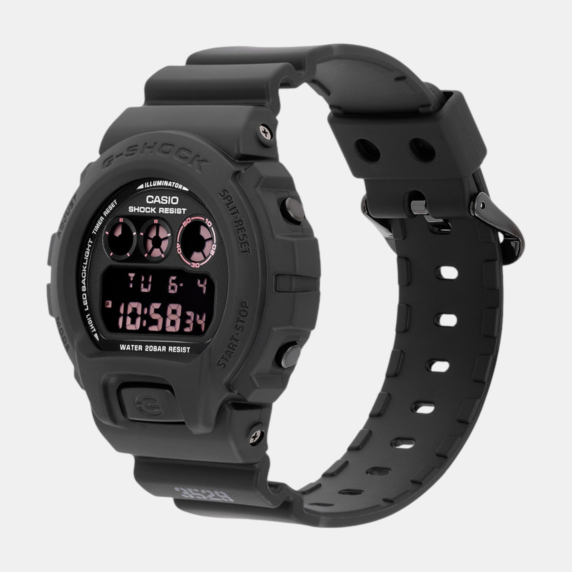 Casio G-Shock Men Quartz Black Dial Digital Resin Watch G1537 - view 2
