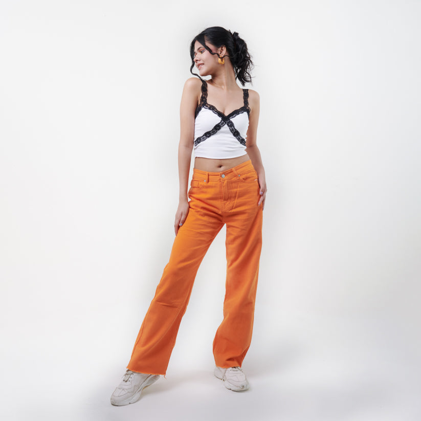 Y2K White Camisole Top