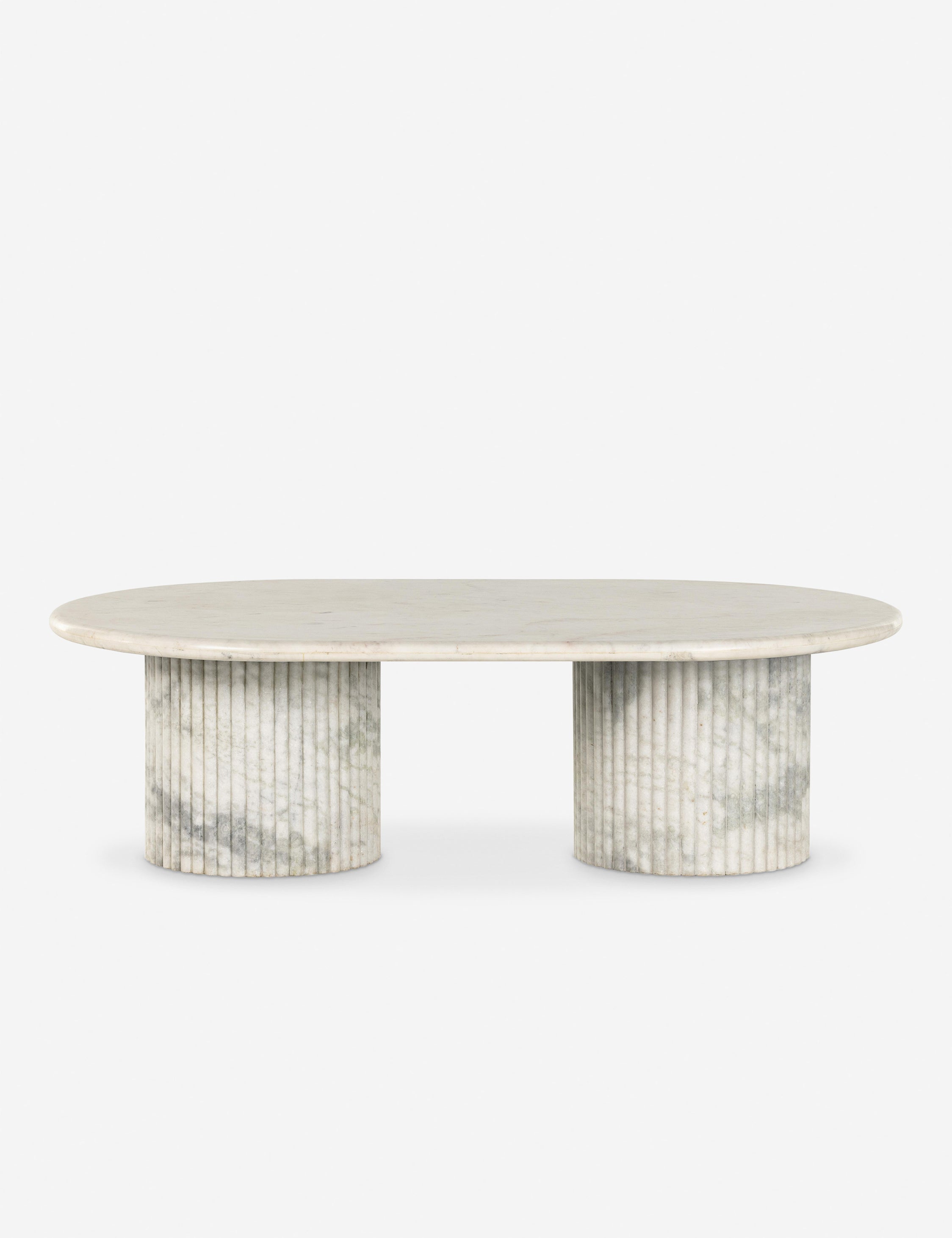 Lulu and Georgia Mercer Oval Coffee Table - view 4