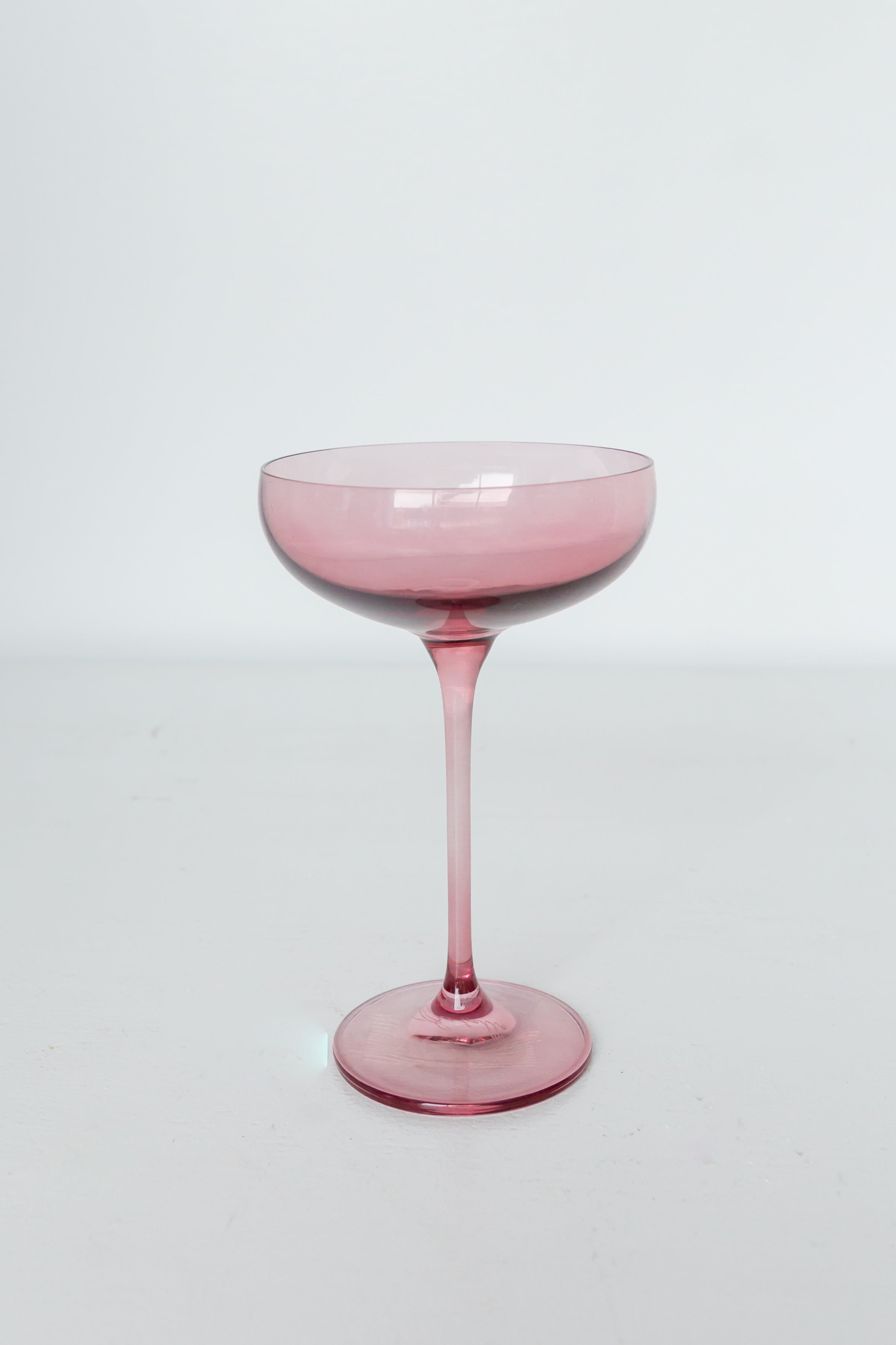 Estelle Colored Glass Estelle Colored Champagne Coupe - Set of 6 {Custom Set} - view 2