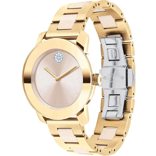 Movado Bold Iconic Metals Beige Dial Women 36mm - view 2