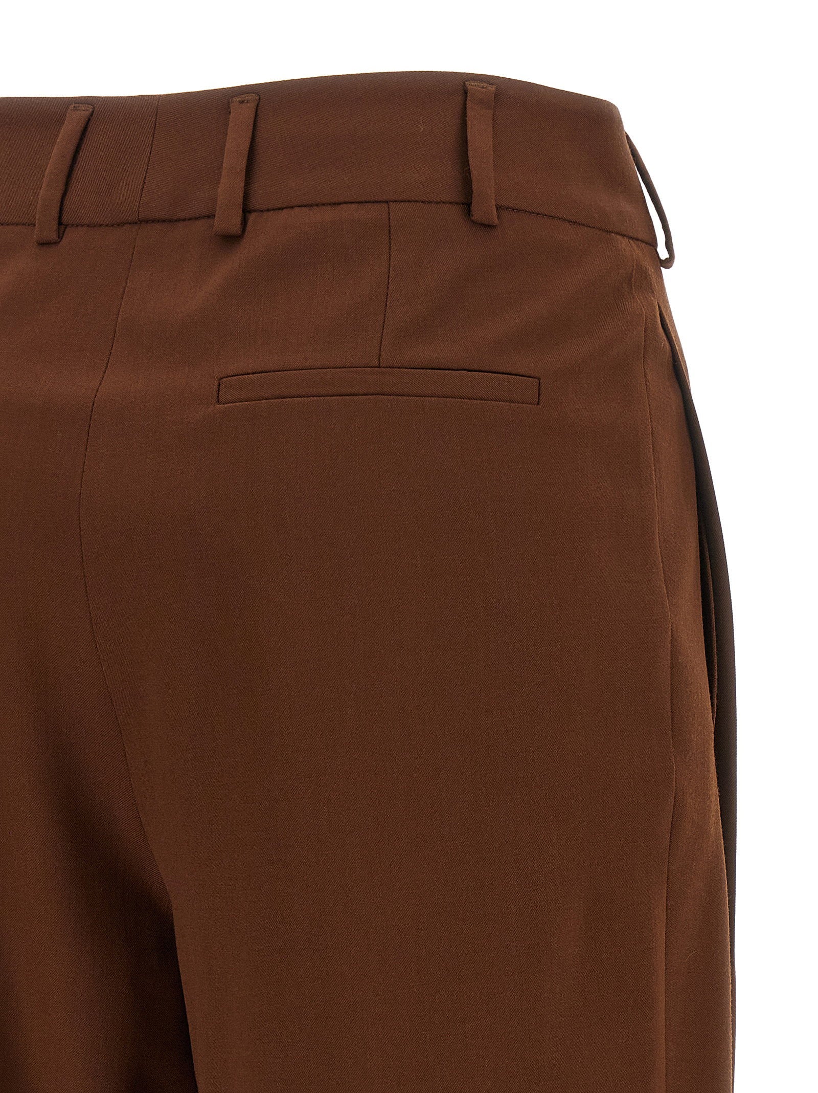 Alberto Biani Asymmetrical Panel Pants – 96% wool, 4% elastane - view 4