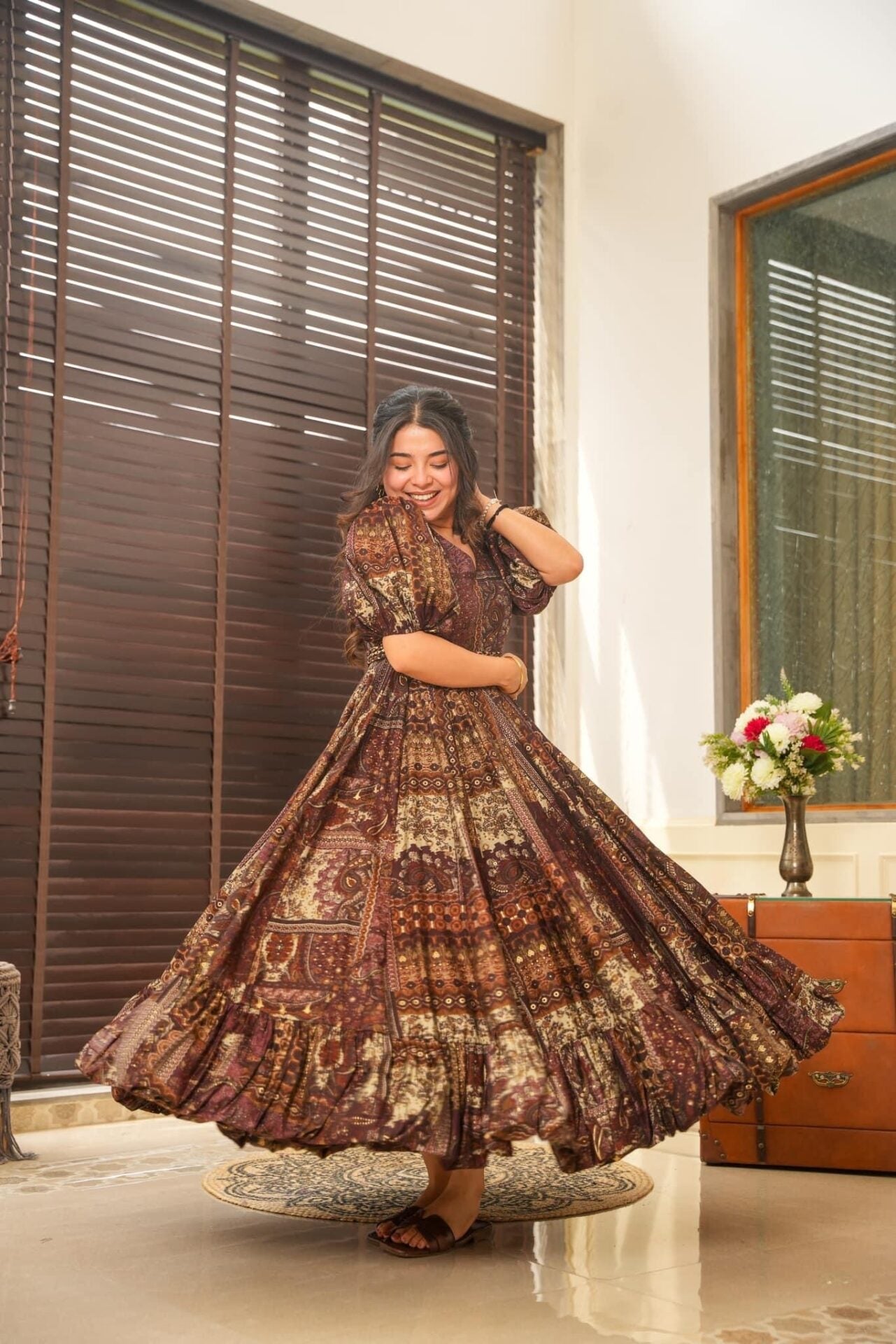 Idaho-o Aries muslin dress