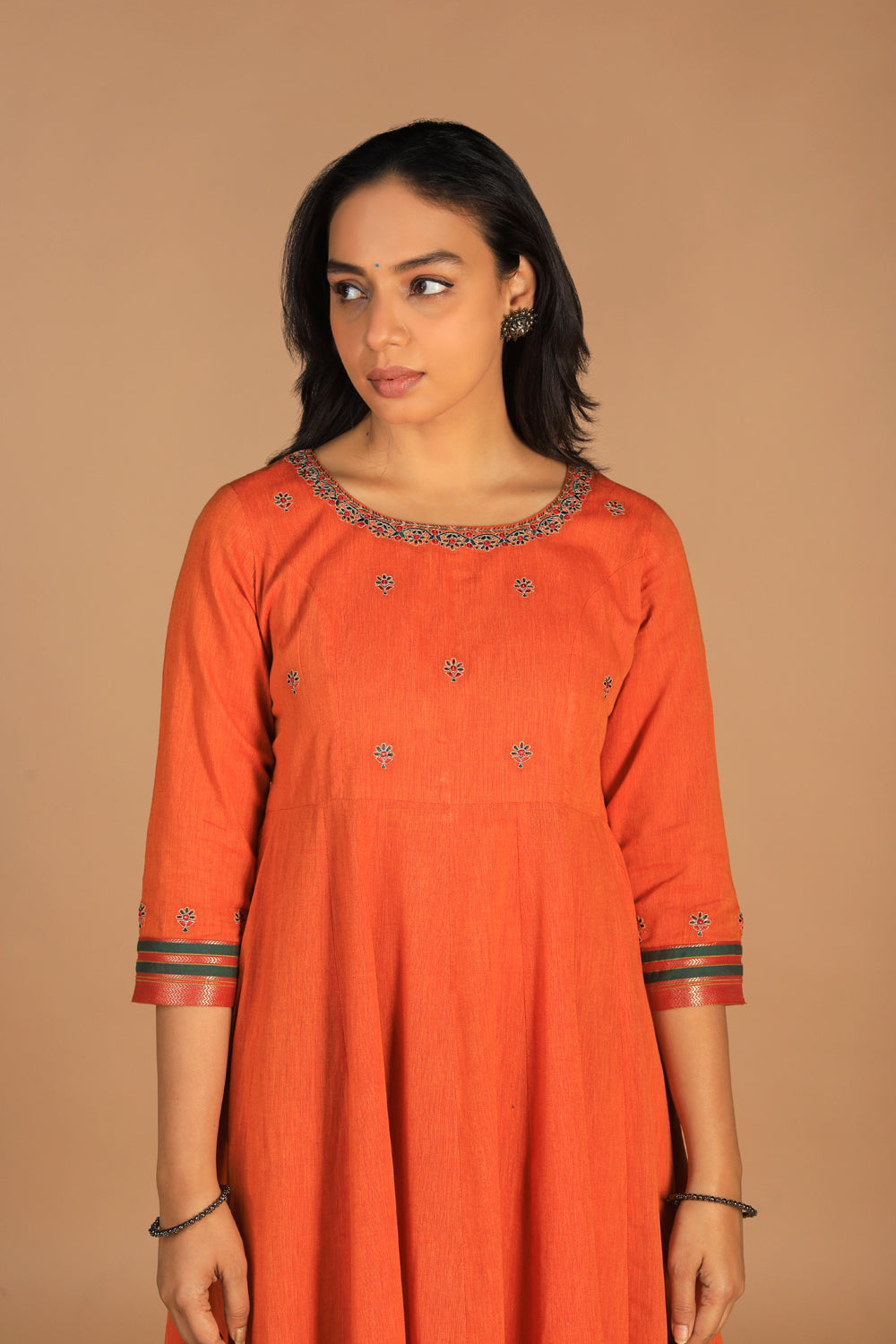 Kalanjali Ethnics Festive wear Panelled kurta - view 2