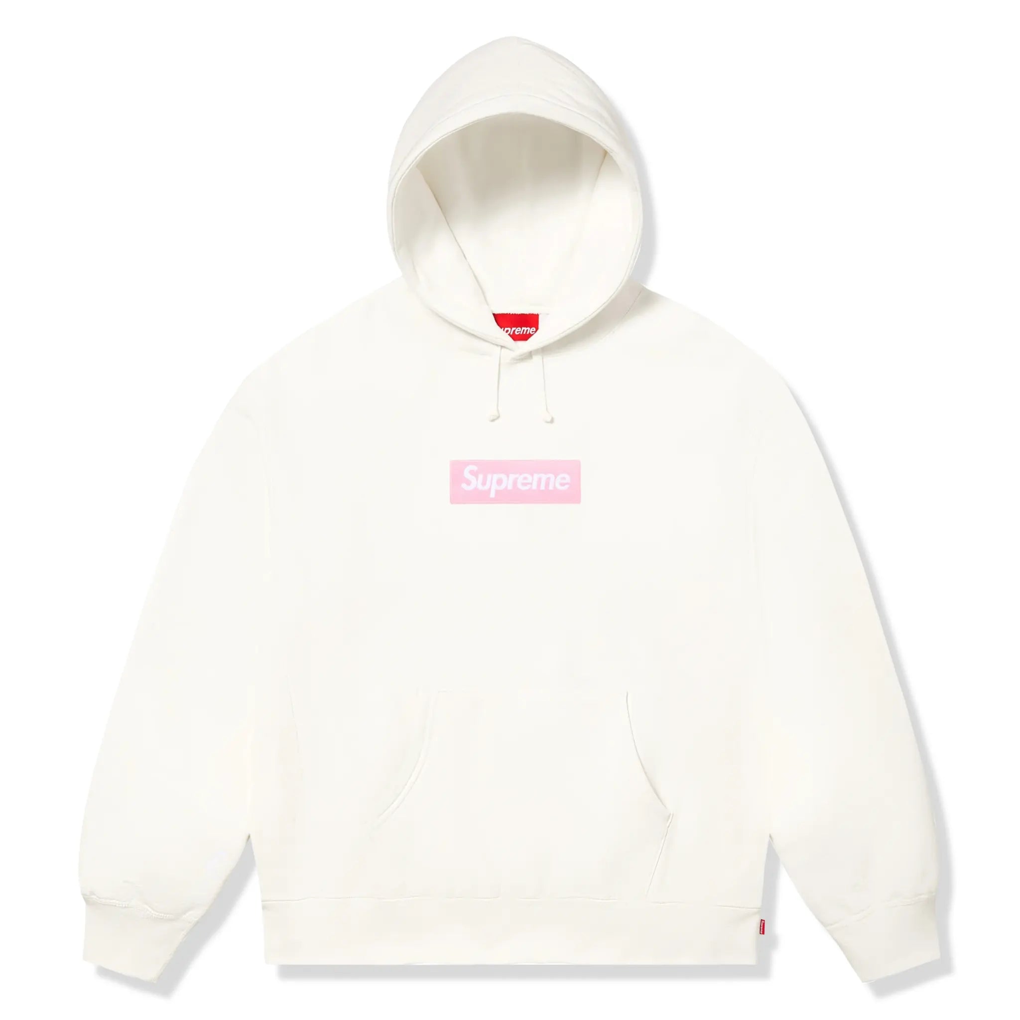 Supreme Box Logo White Hoodie (FW25)