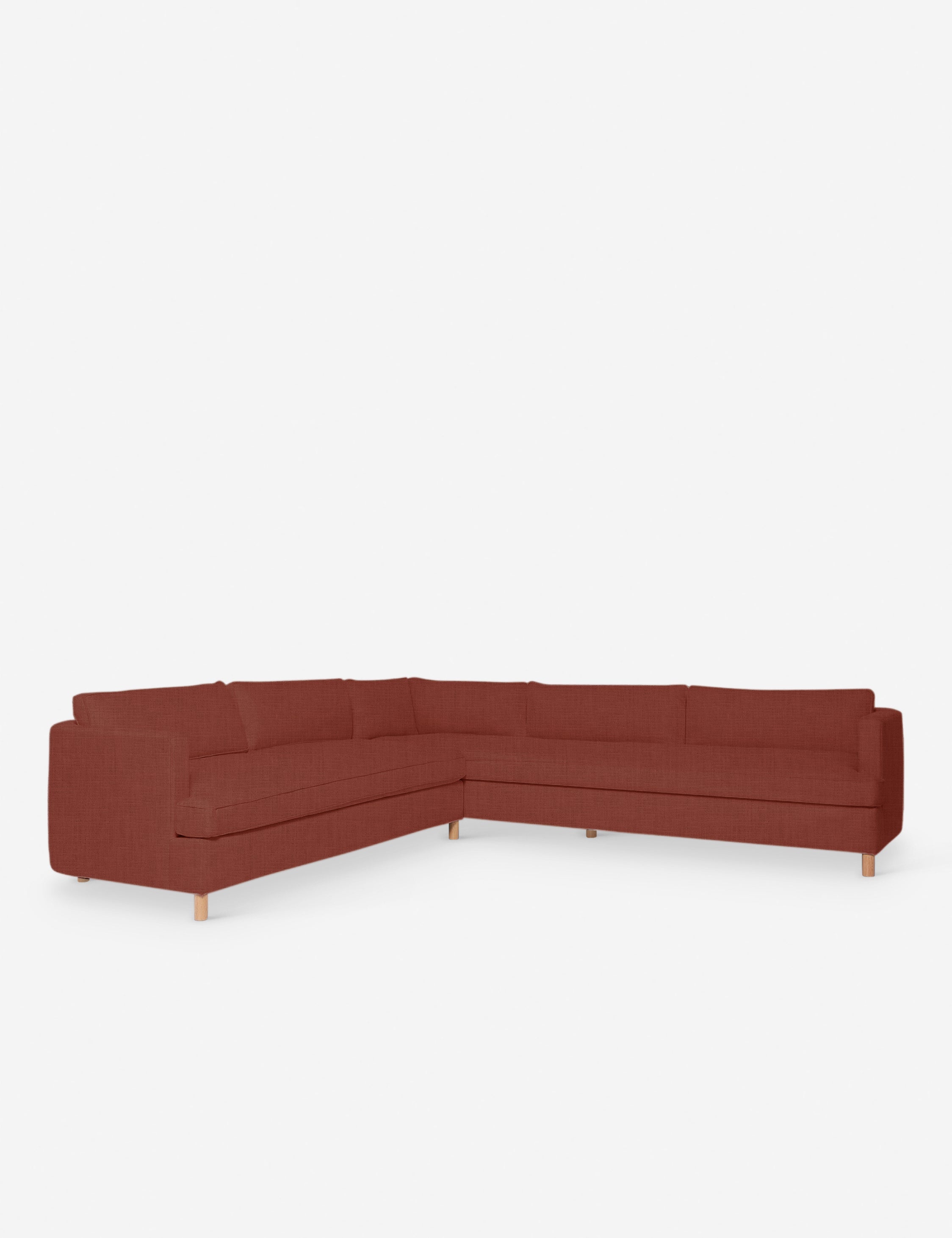 Lulu and Georgia Belmont Corner Sectional Sofa by Ginny Macdonald - view 6