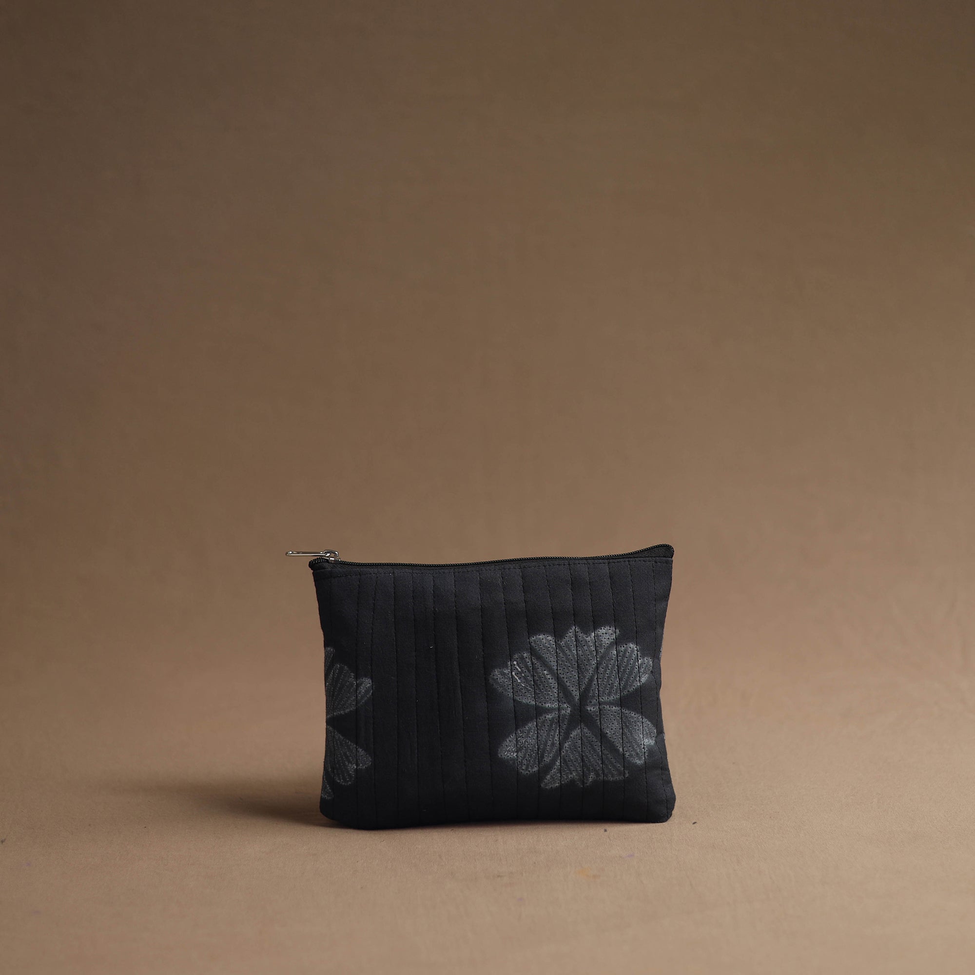 NOORI BAZAR Black - Handmade Cotton Multipurpose Utility Pouches (set of 3) 07 - view 2