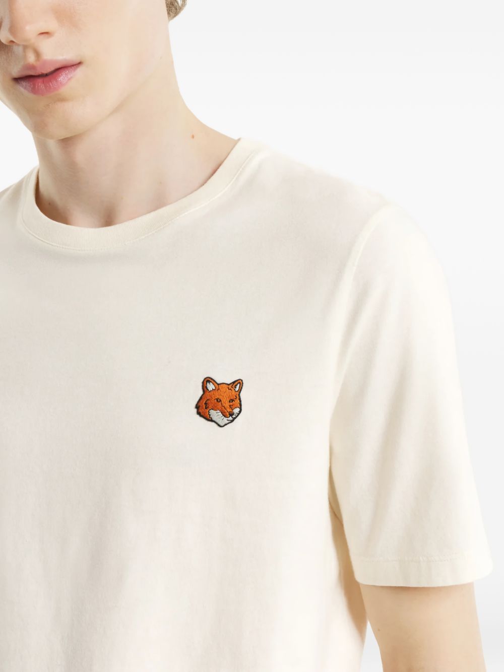 Maison Kitsuné Fox Head T-shirt – Cotton 100% - view 2