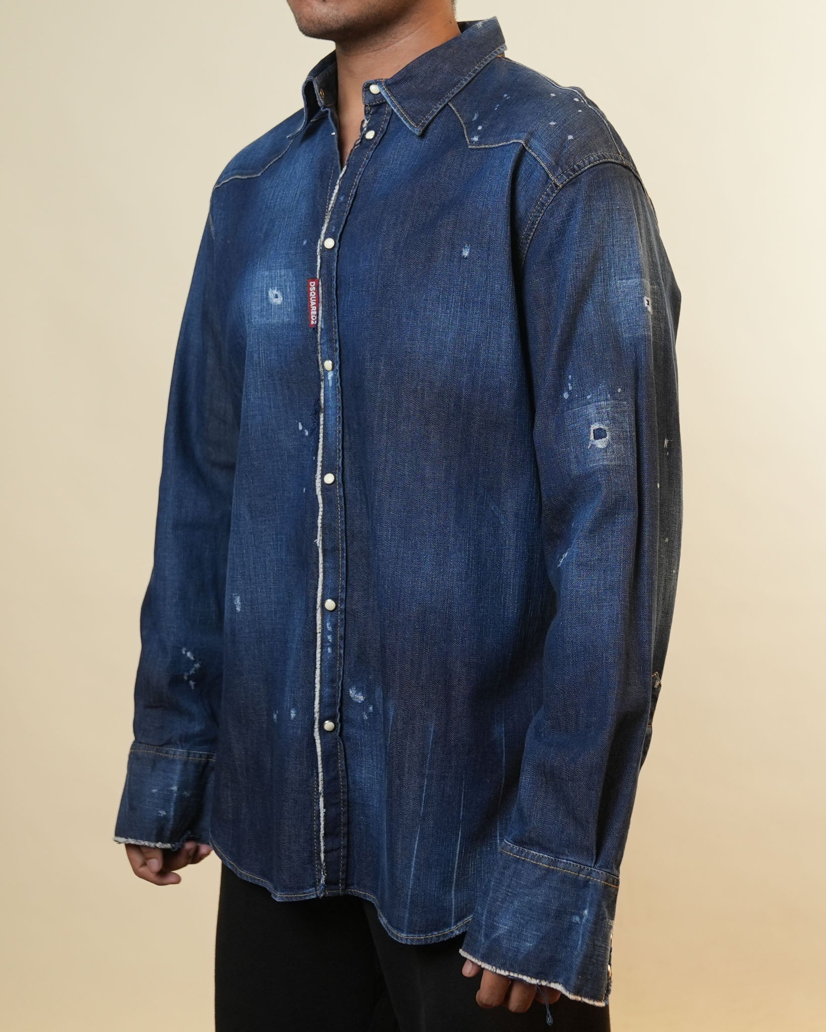 Dsquared2 Denim Shirt - view 3