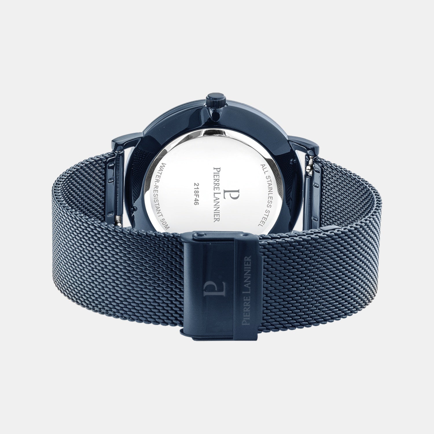 Pierre Lannier Essential Men Quartz Blue Dial Analog Mesh Watch 218F466 - view 4