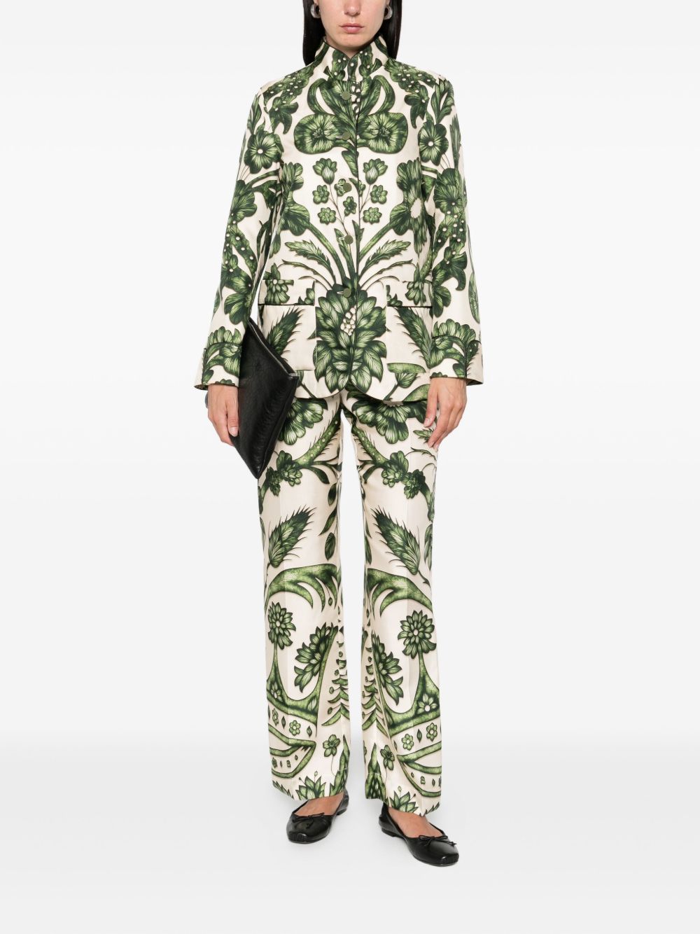 F.R.S . Printed silk shirt – 100% Silk - view 2