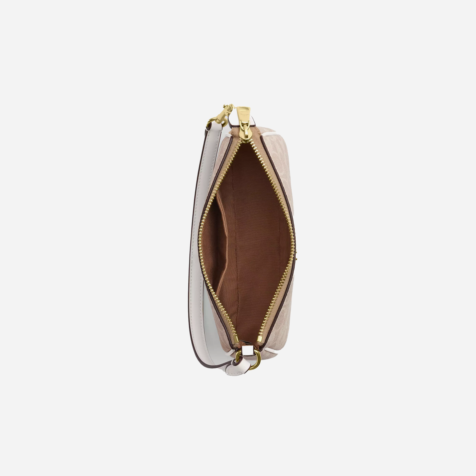 COACH Nolita 19 In Signature Canvas Gold/Sand/Chalk - view 3