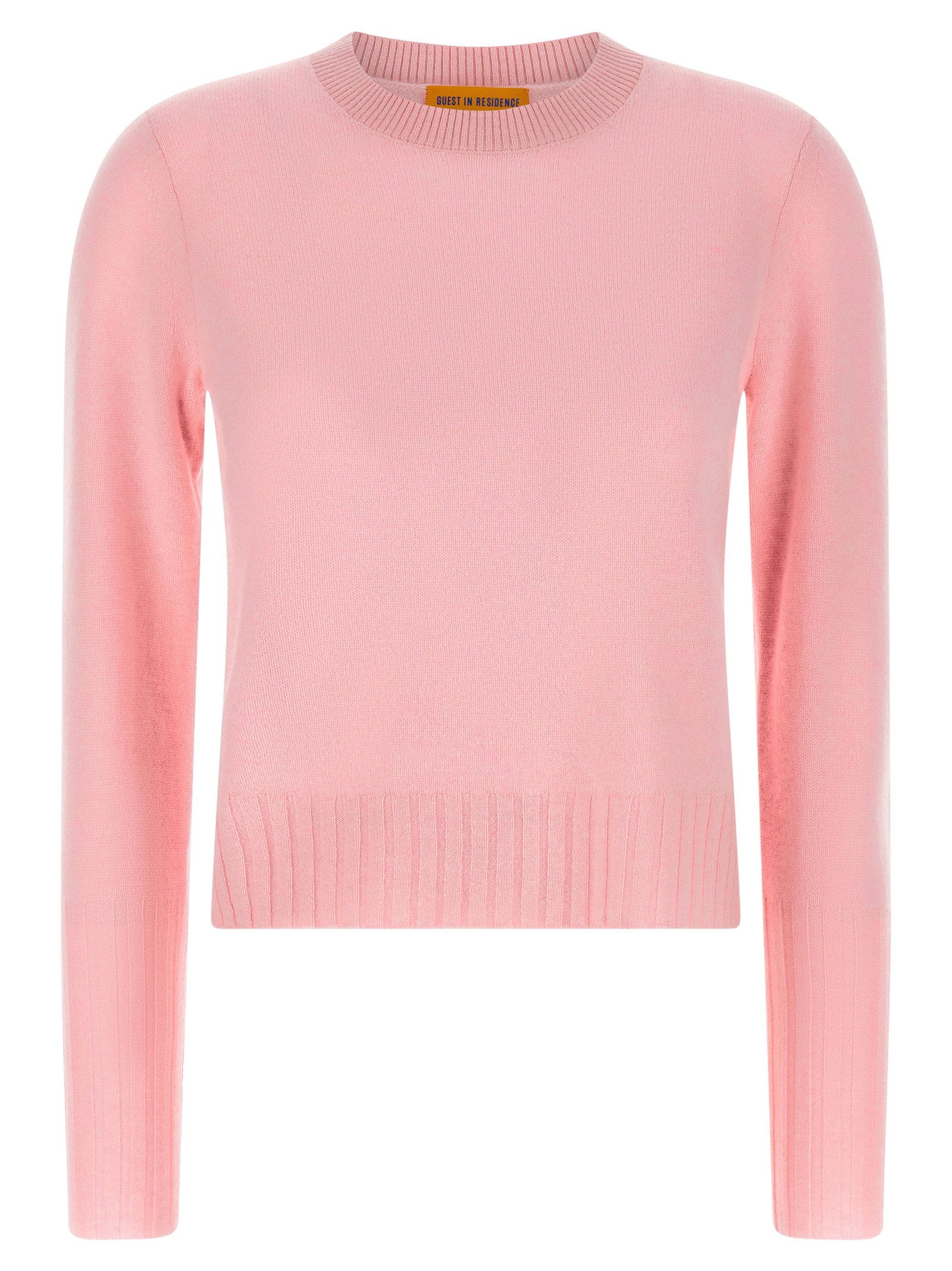 Guest In Residence Shrunken Crew Sweater – 100% cashmere