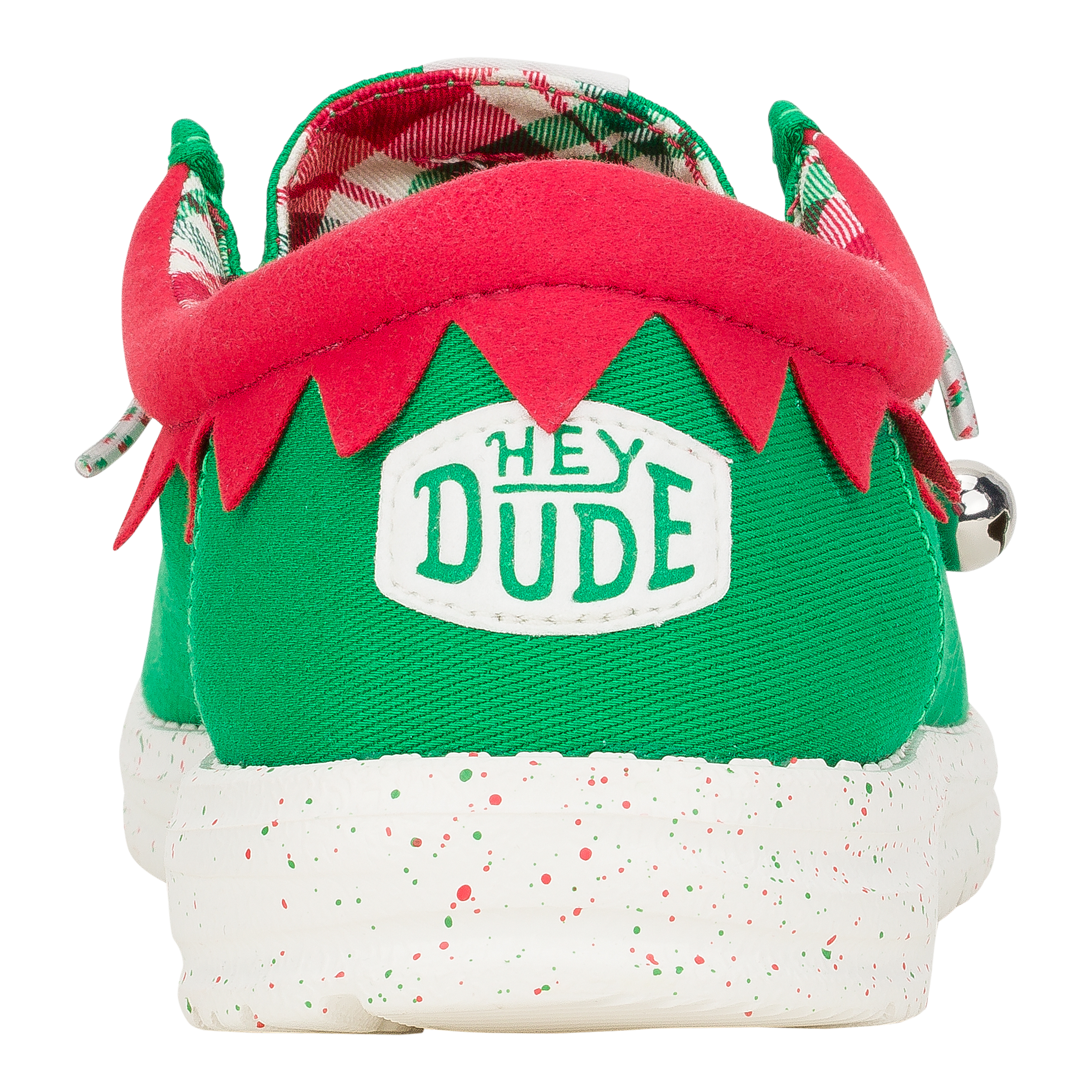 HEYDUDE shoes Wally Holiday Elf - Green/Red – Men's - view 5