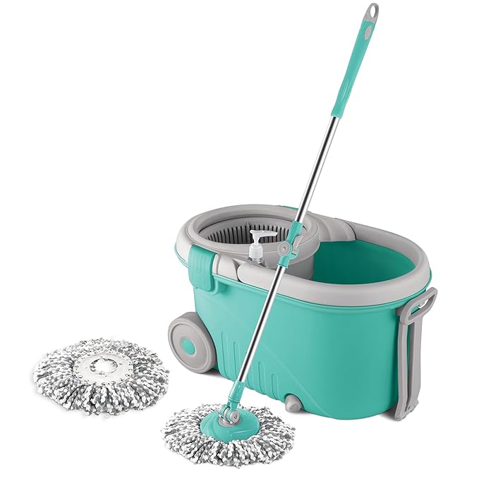 Royale Spin Mop (Spotzero by Milton) – Aqua Green