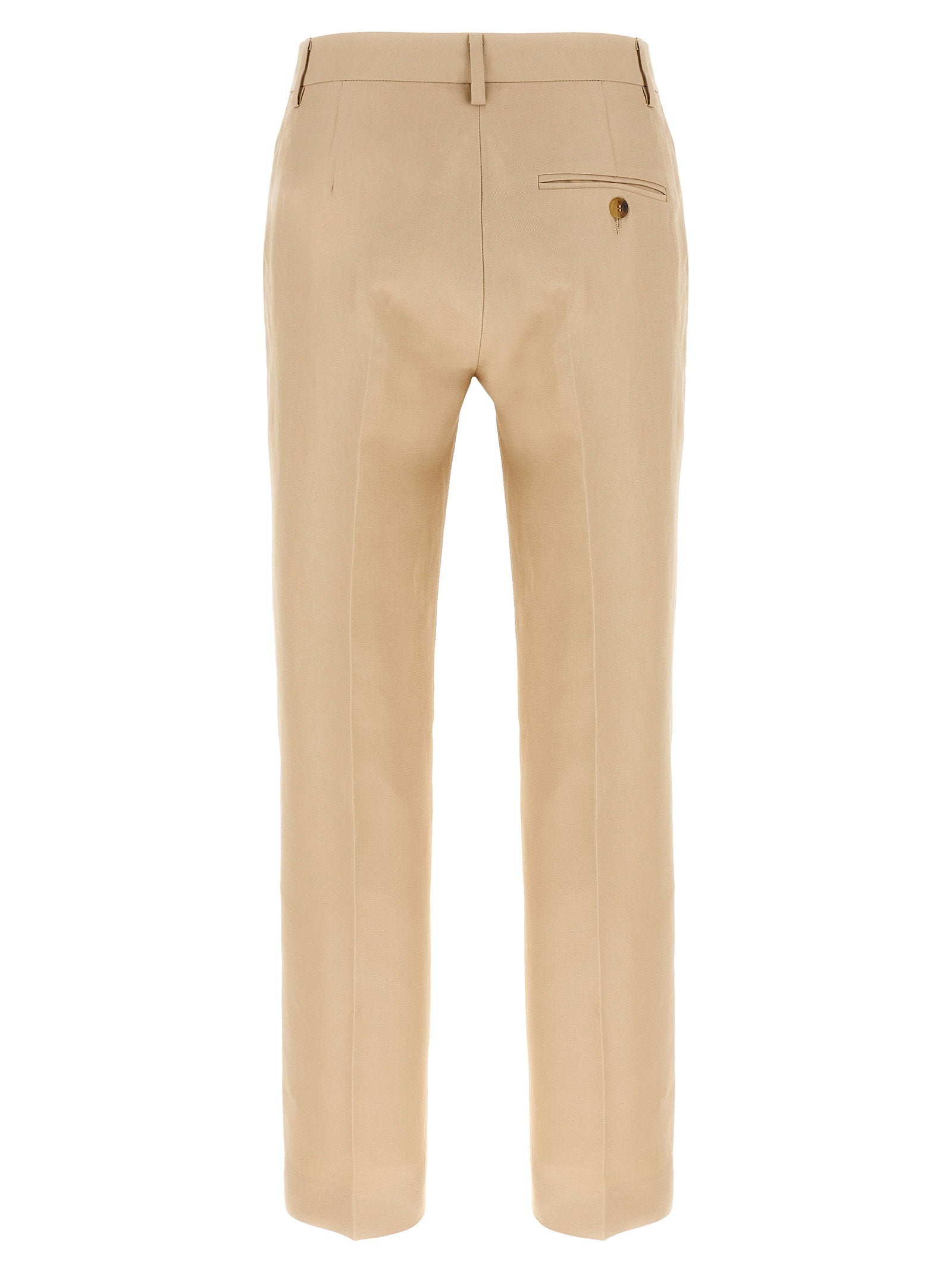 Alberto Biani Chinos – 66% viscose, 34% linen - view 2