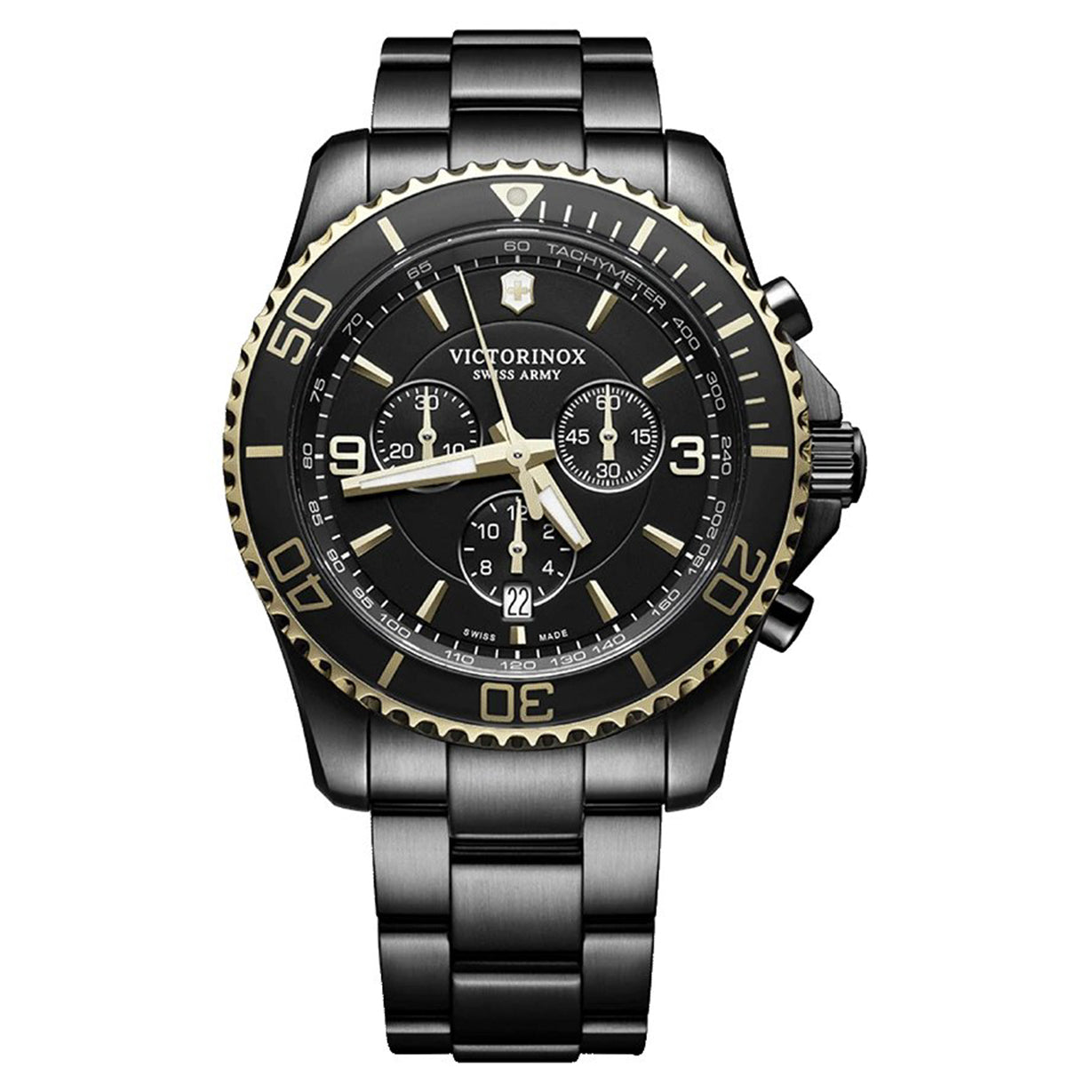 Victorinox Maverick Black Stainless Steel Men 43mm - view 4