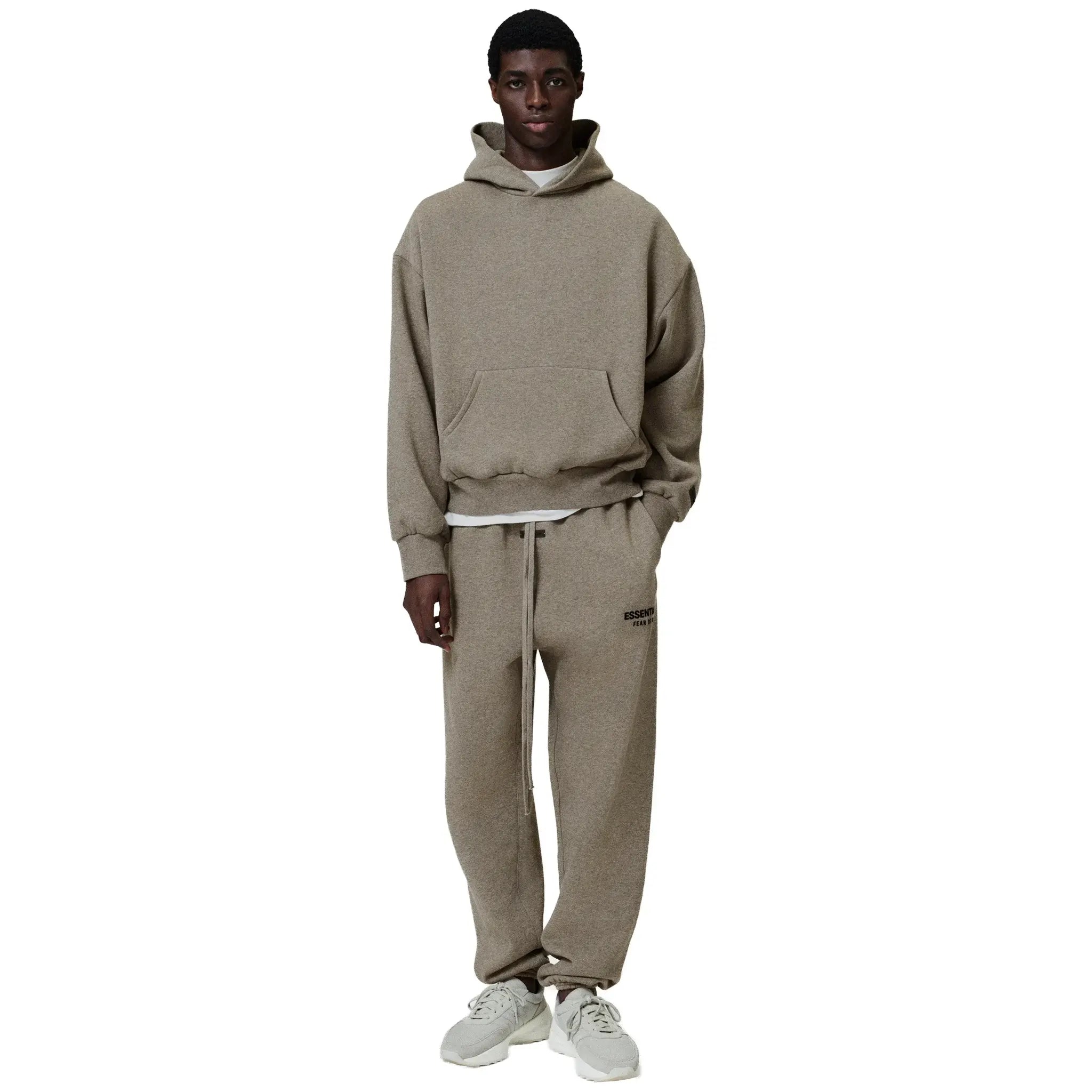 Fear Of God Essentials Classic Fit Fleece Homestead Heather Sweatpants (SS25) - view 3