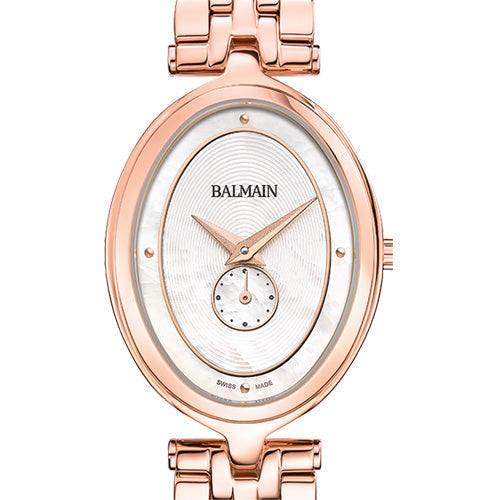 Balmain Haute Elegance Oval White Mother-Of-Pearl Dial Women 32mm - view 2