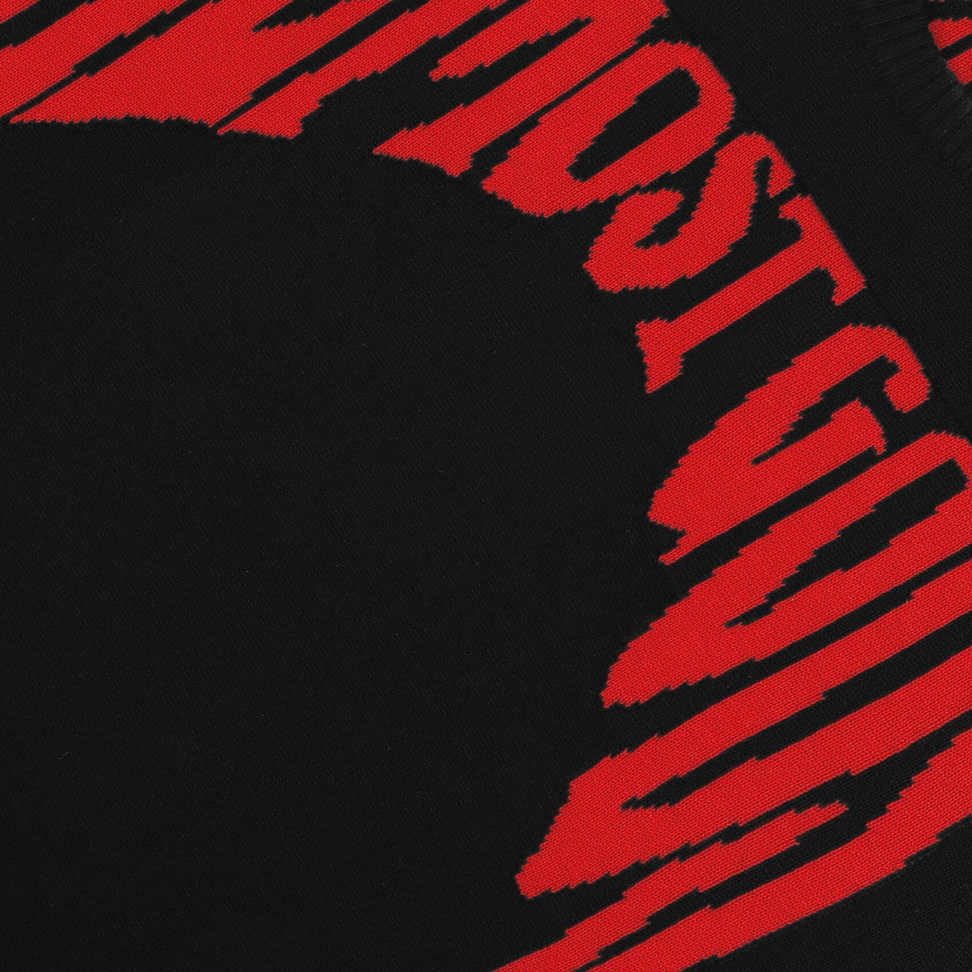 Almost Gods | Gothic Logo Knitted Sweater { Black - view 3