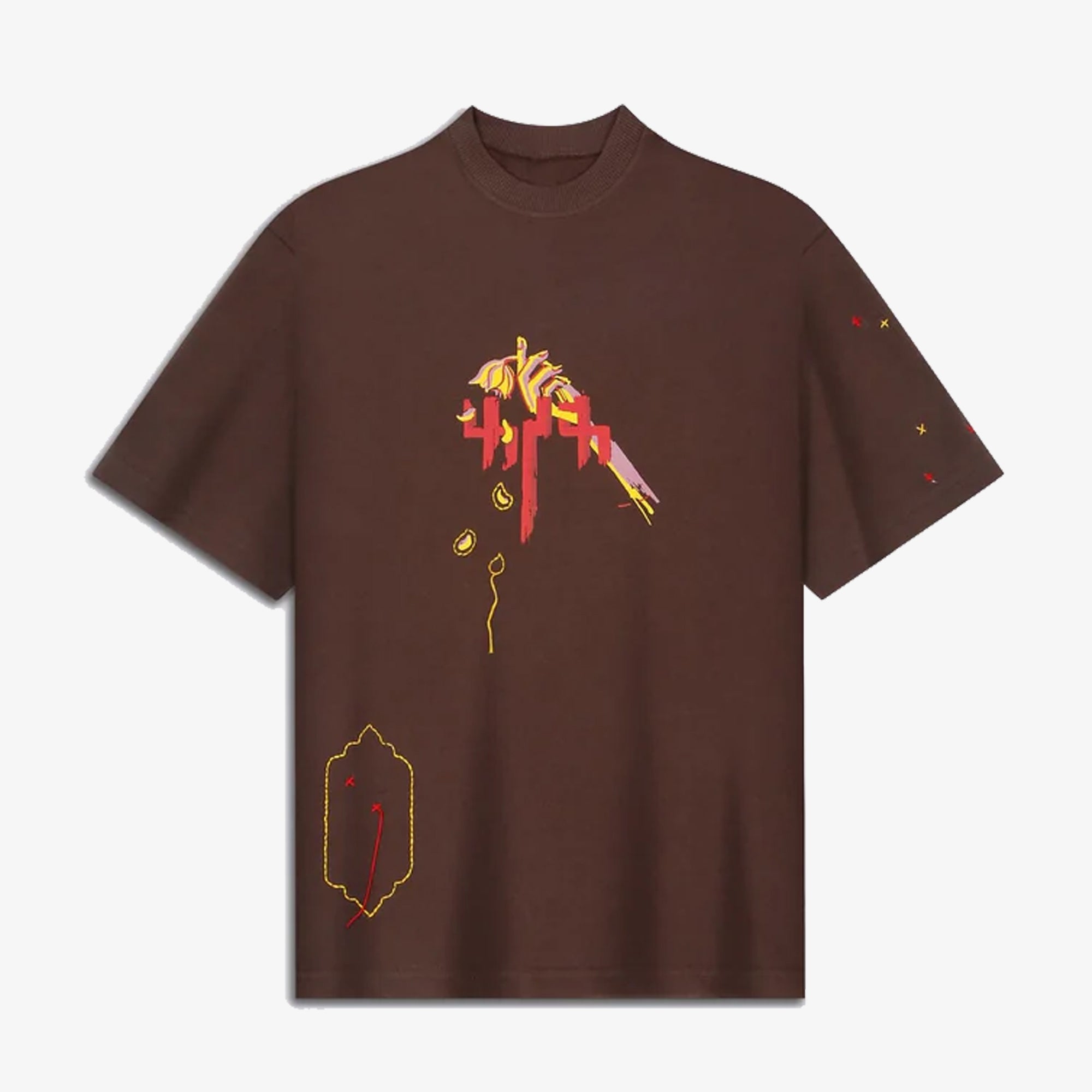 F A R A K | Mehboob' Tee { Brown - view 4