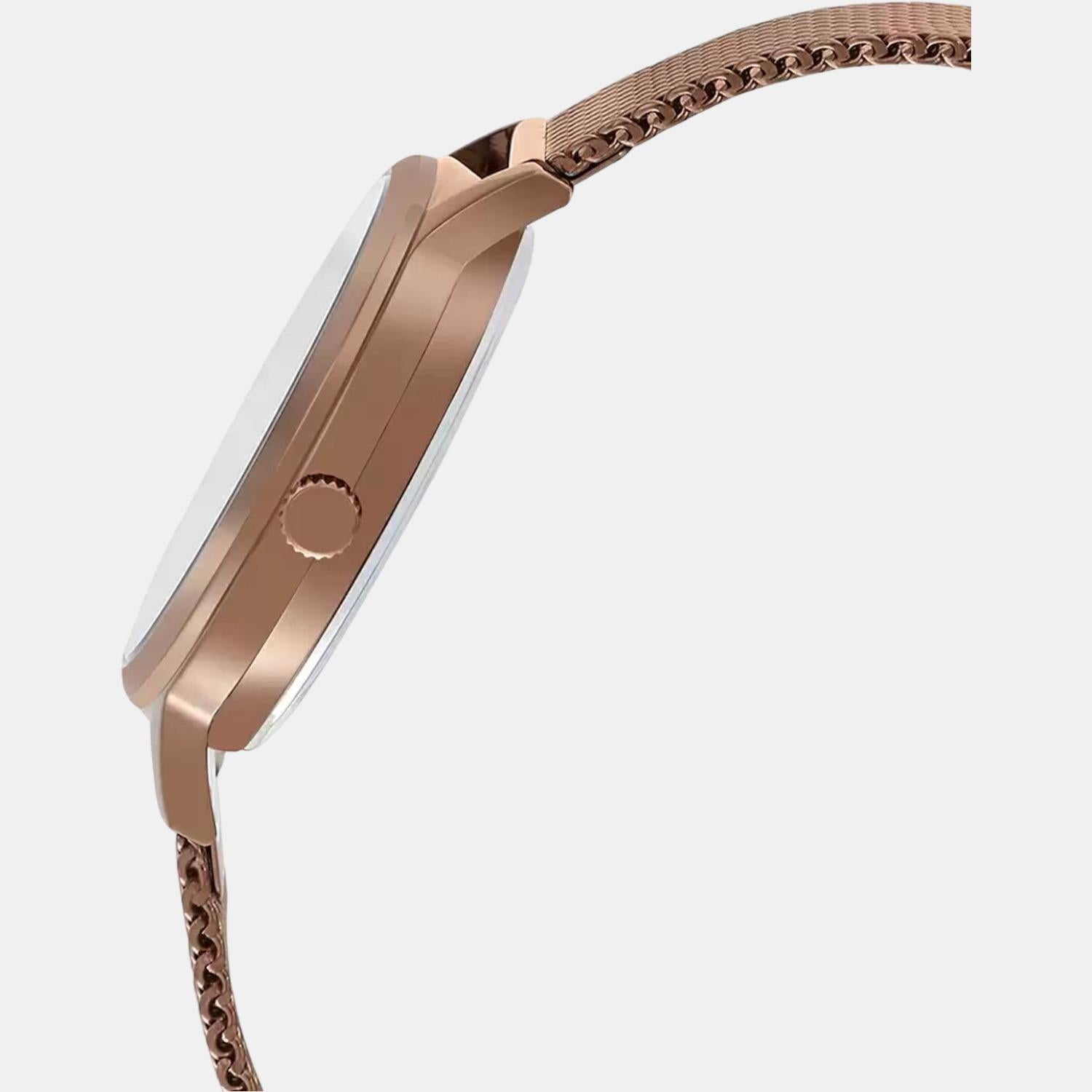 Casio Enticer Women Quartz Rose Gold Dial Analog Stainless Steel Watch A1693 - view 3
