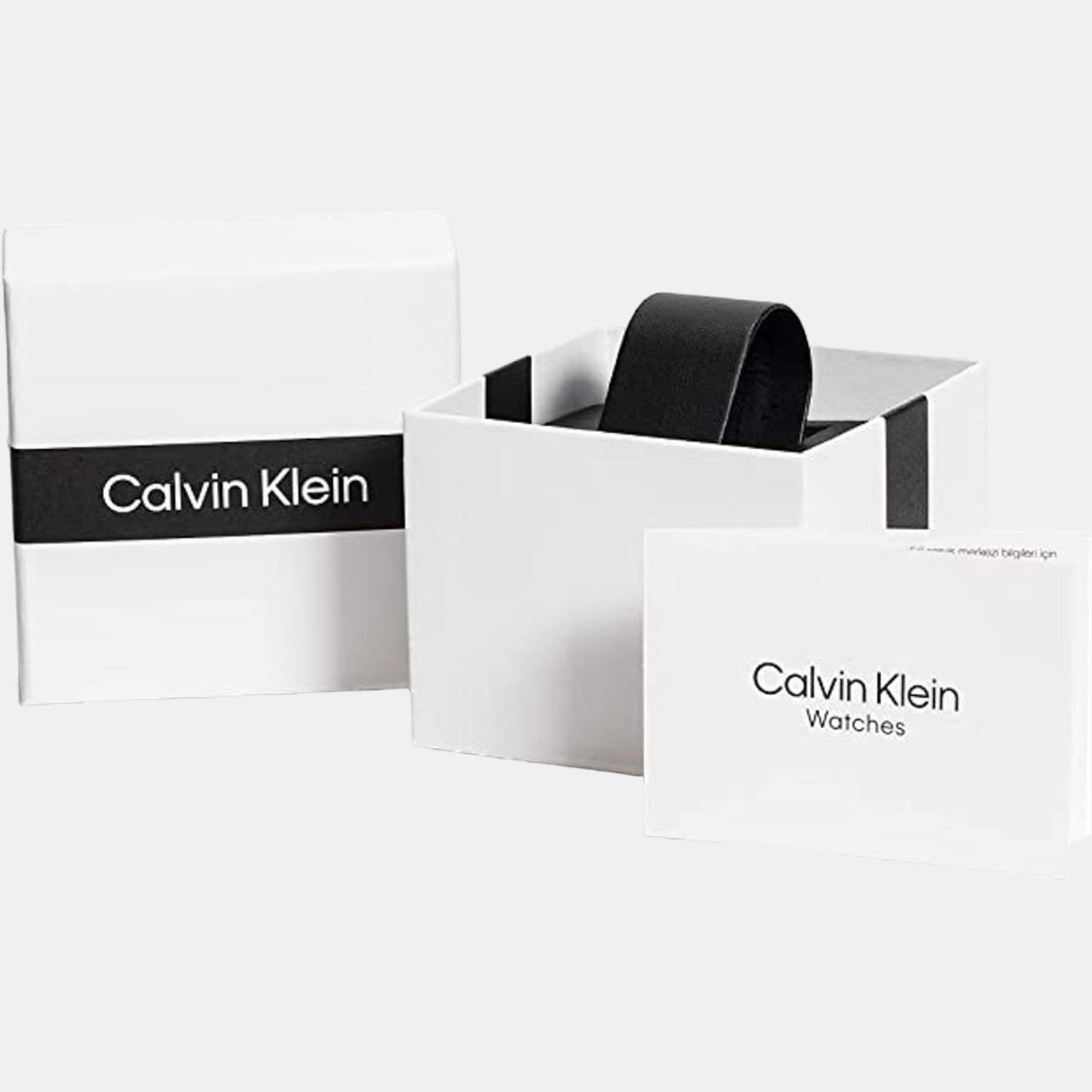 Calvin Klein Gauge Sport Men Quartz Black Dial Chronograph Stainless Steel Watch 25200070 - view 4