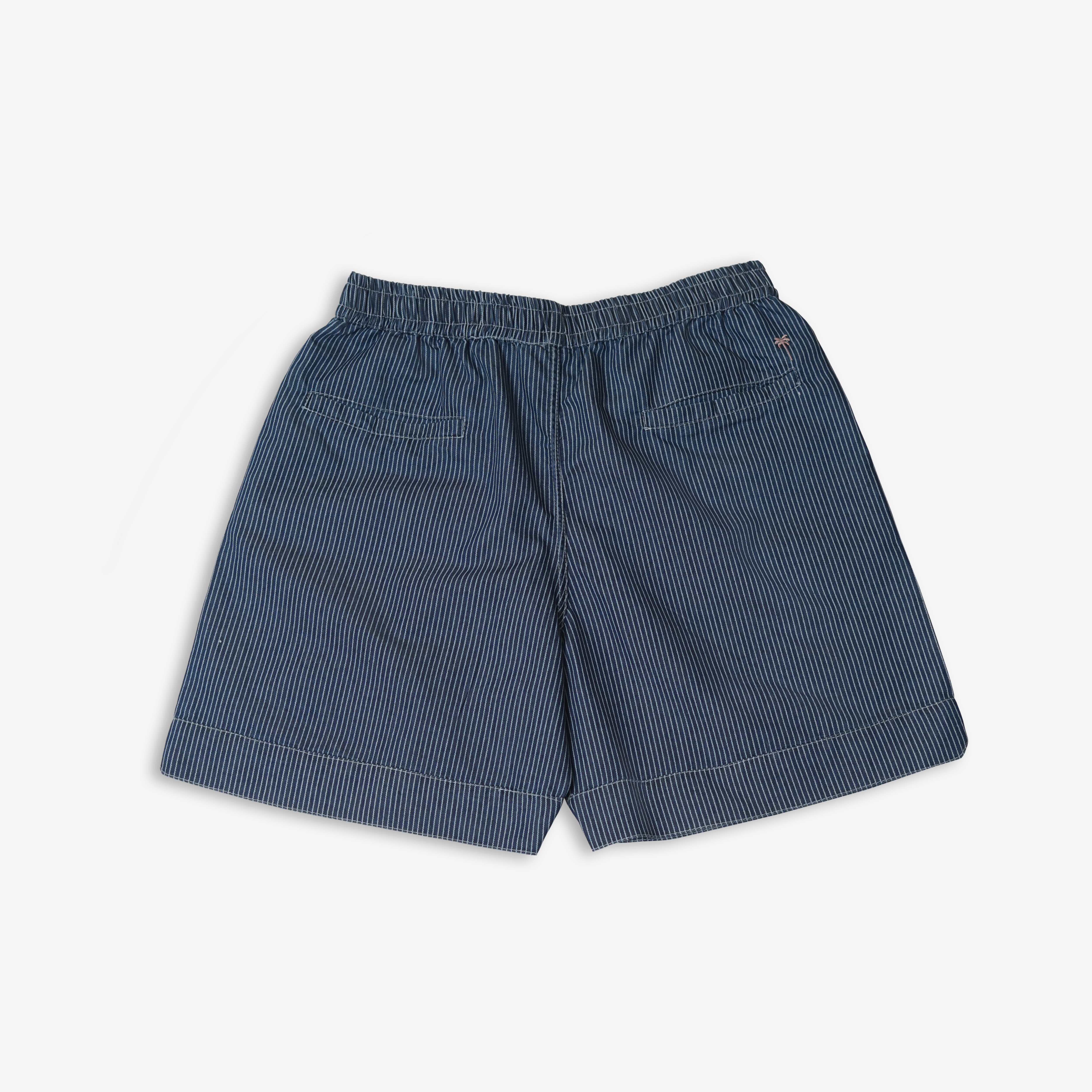 Superkicks | Pinstripe Shorts { Blue - view 2