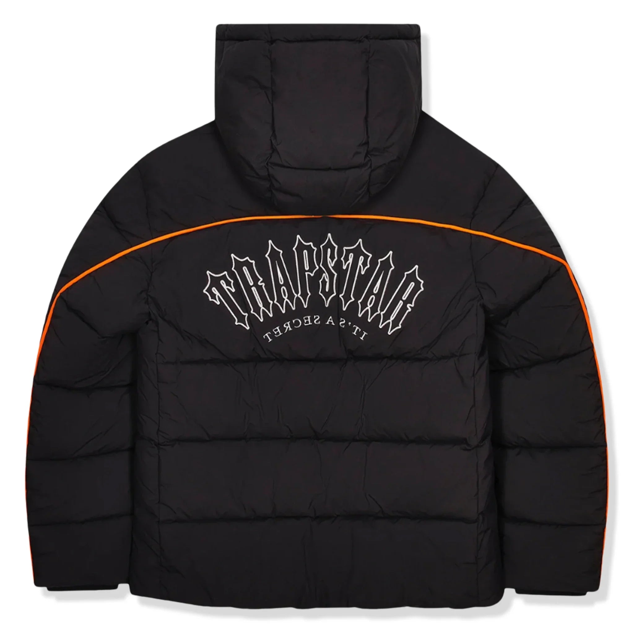 Trapstar Irongate Arch Piping Black Puffer Jacket - view 2