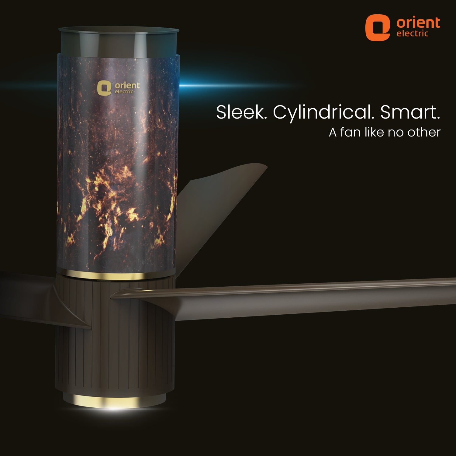 orientelectric Aeroslim with IoT, Remote & 3CCT Underlight BLDC PRO Smart Ceiling Fan - view 9