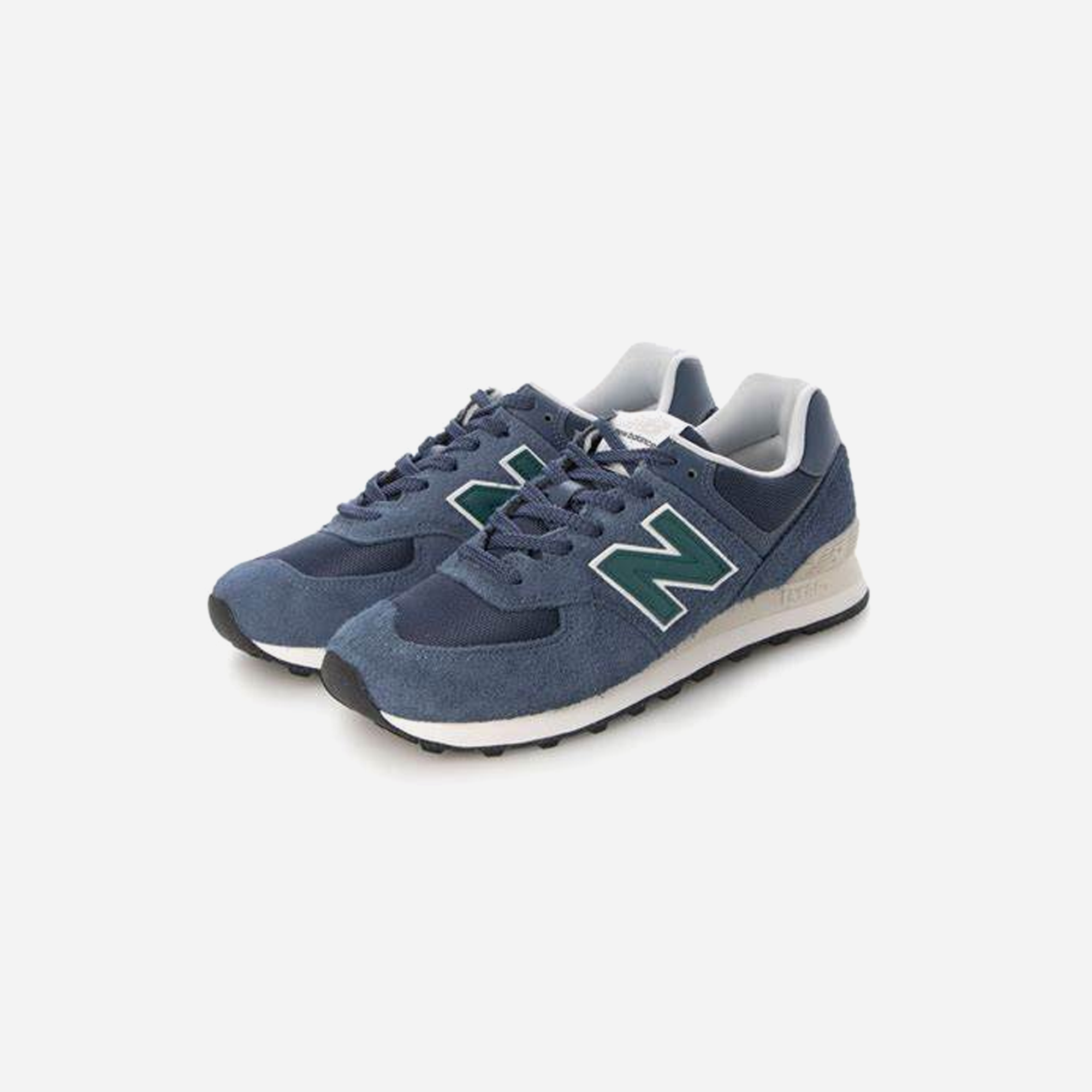 New Balance 574 Navy Green - view 2