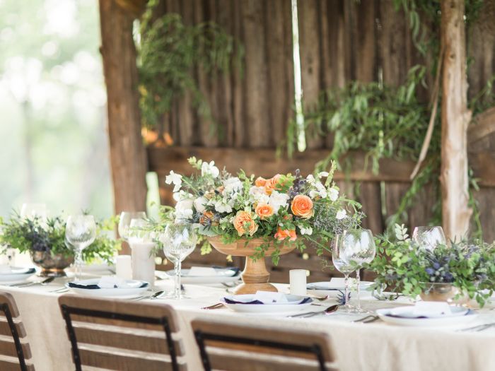 fiftyflowers.com Graceful Coral Garden Wedding - view 5