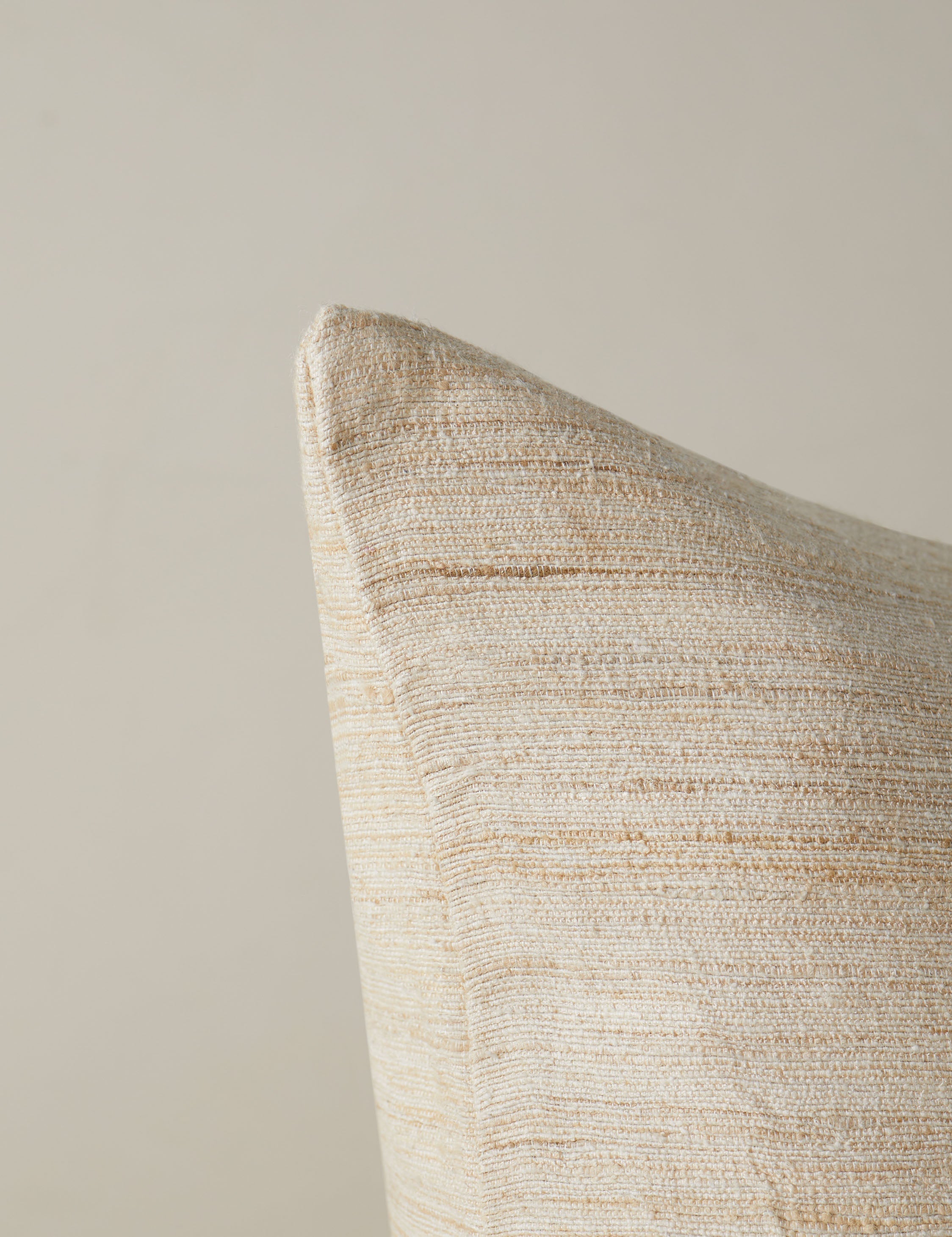 Lulu and Georgia Striations Silk Pillow by Élan Byrd - view 4
