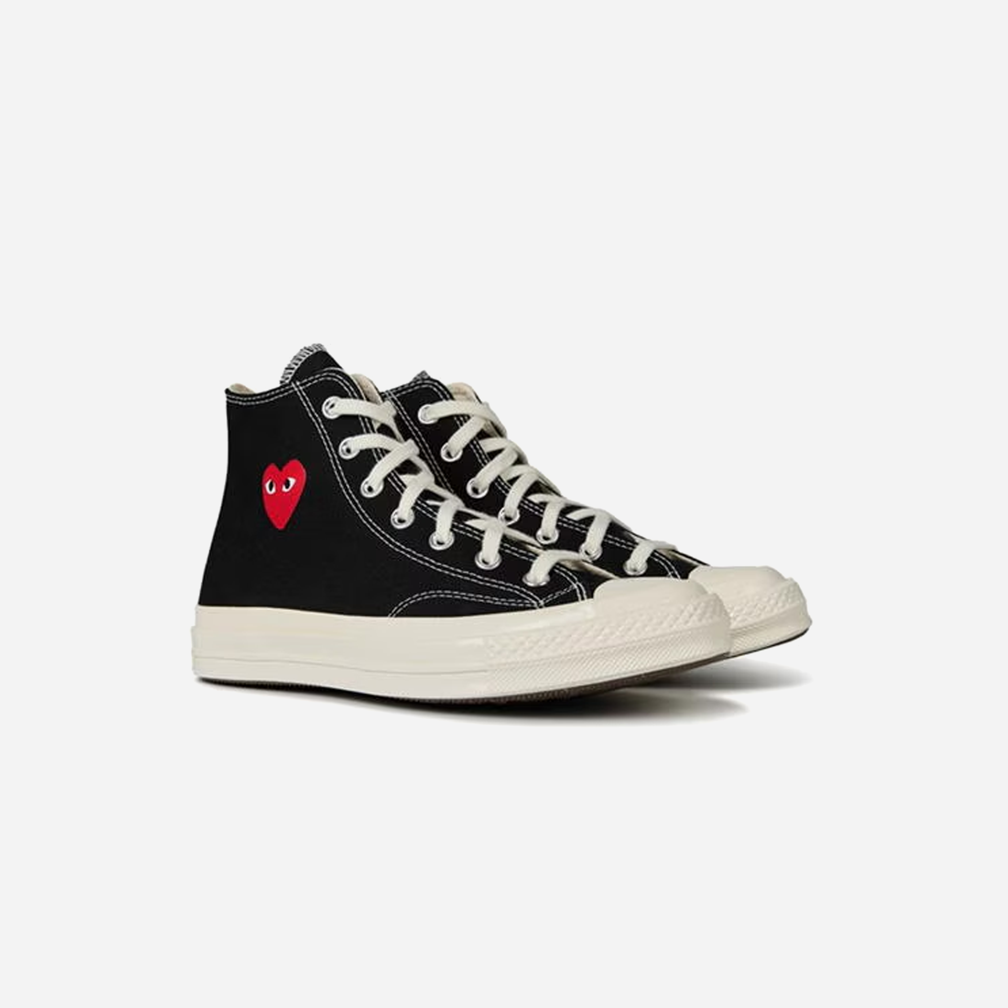 Converse Chuck Taylor All Star 70 Hi Comme des Garcons PLAY Single Heart Black - view 2