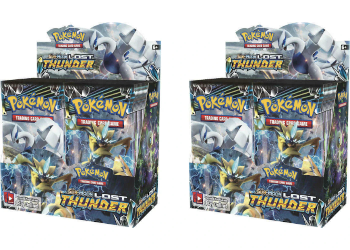 Pokémon 2018 Pokemon Sun & Moon Lost Thunder Booster Box 2X Lot