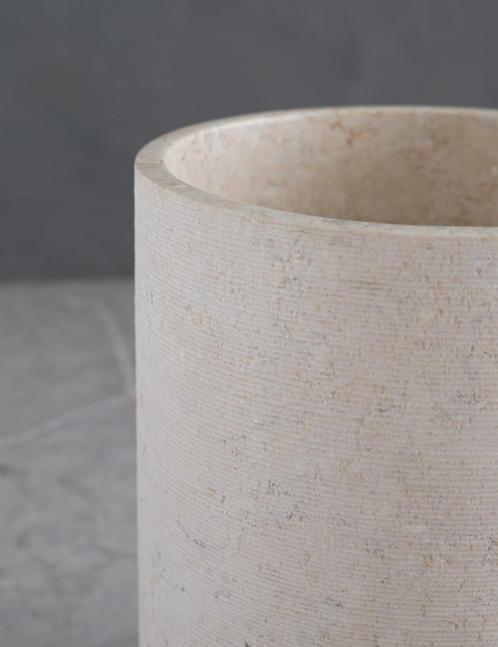 Lulu and Georgia Limestone Bath Accessories by Kassatex - view 16