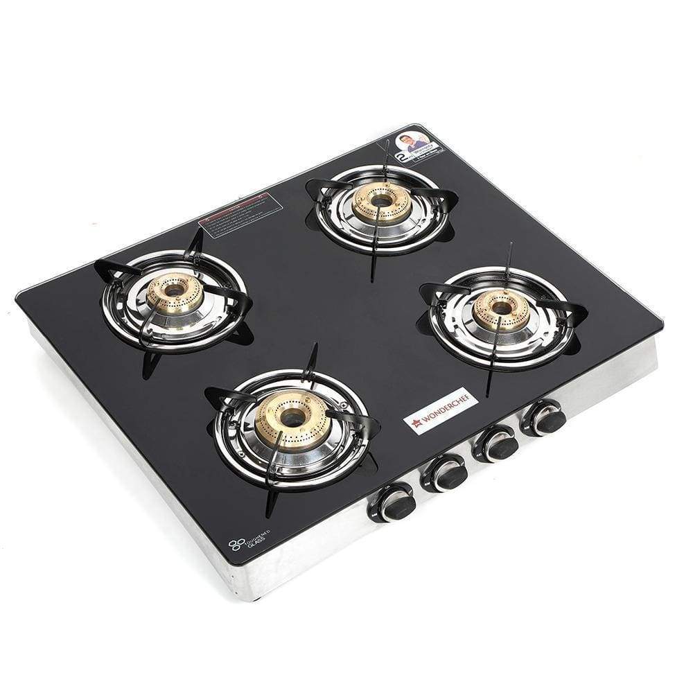 Wonderchef Zest 4 Burner Glass Cooktop - view 7