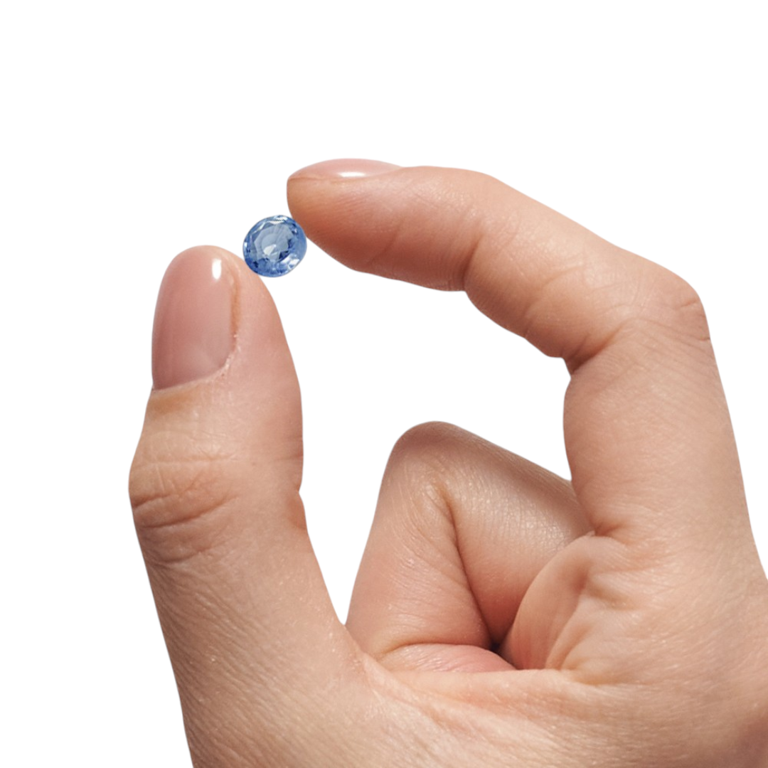 Gemsmantra Blue Sapphire (5.13 Ratti, 4.67 Carat) - view 3