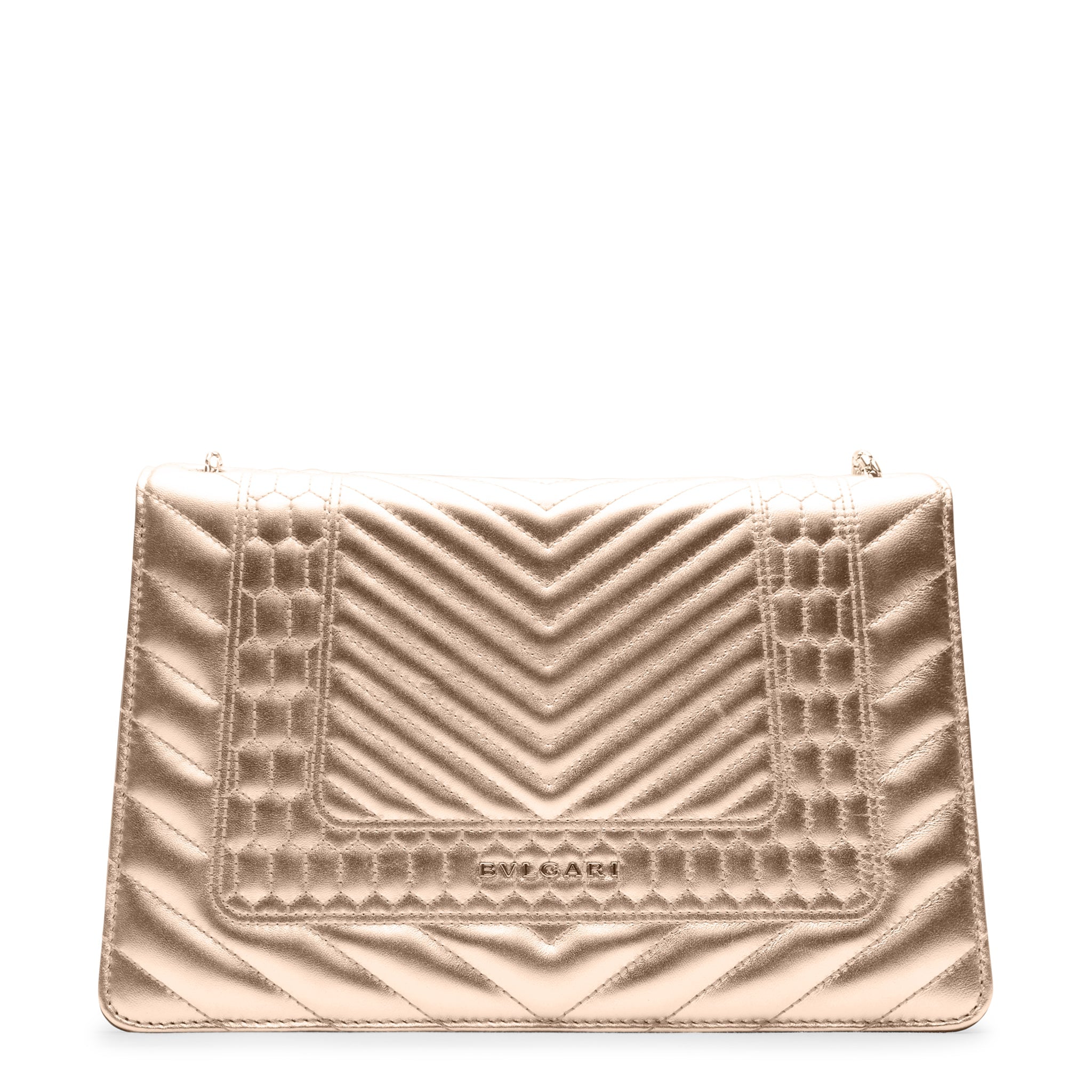 Bvlgari Serpenti Nappa Leather Bag Gold – Yellow - view 2