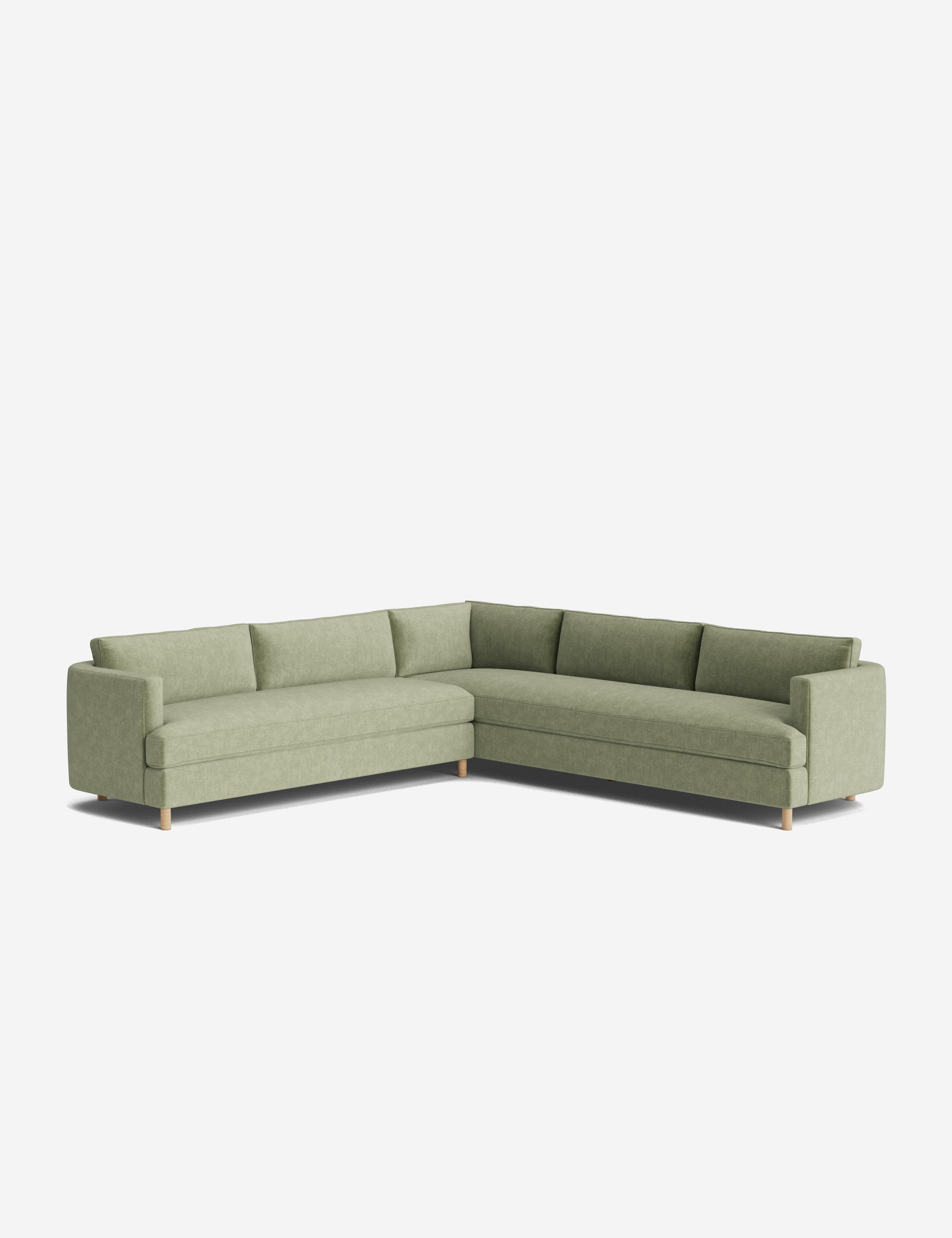 Lulu and Georgia Belmont Corner Sectional Sofa by Ginny Macdonald - view 12
