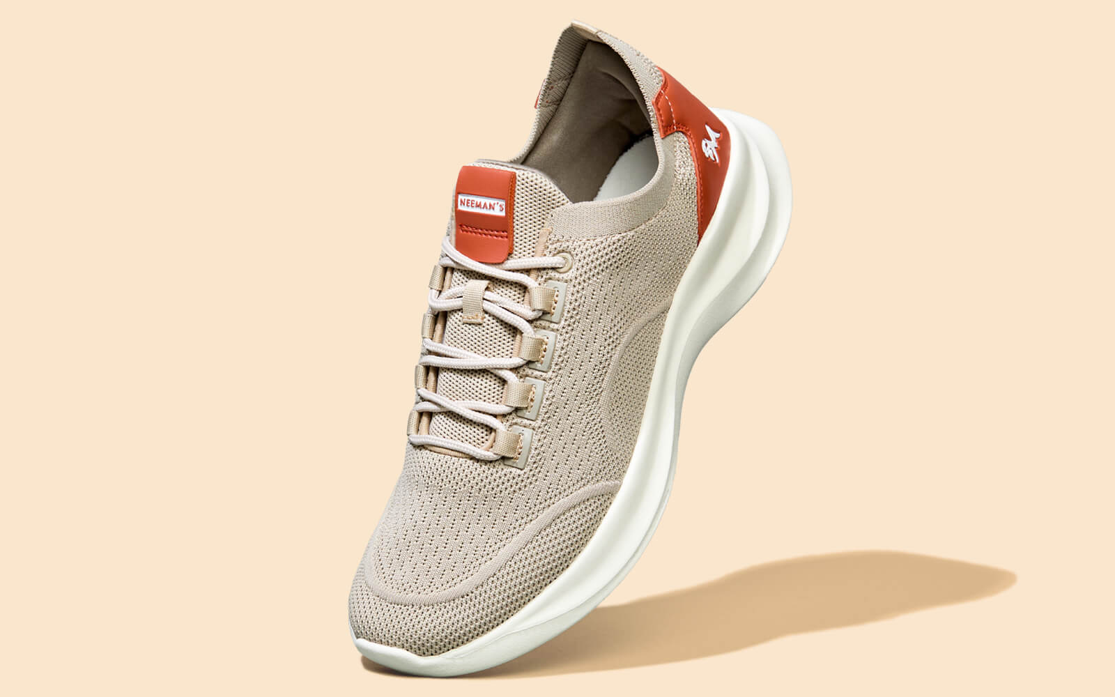 Knit strides ivory – Neeman's The Knit Strides : Ivory