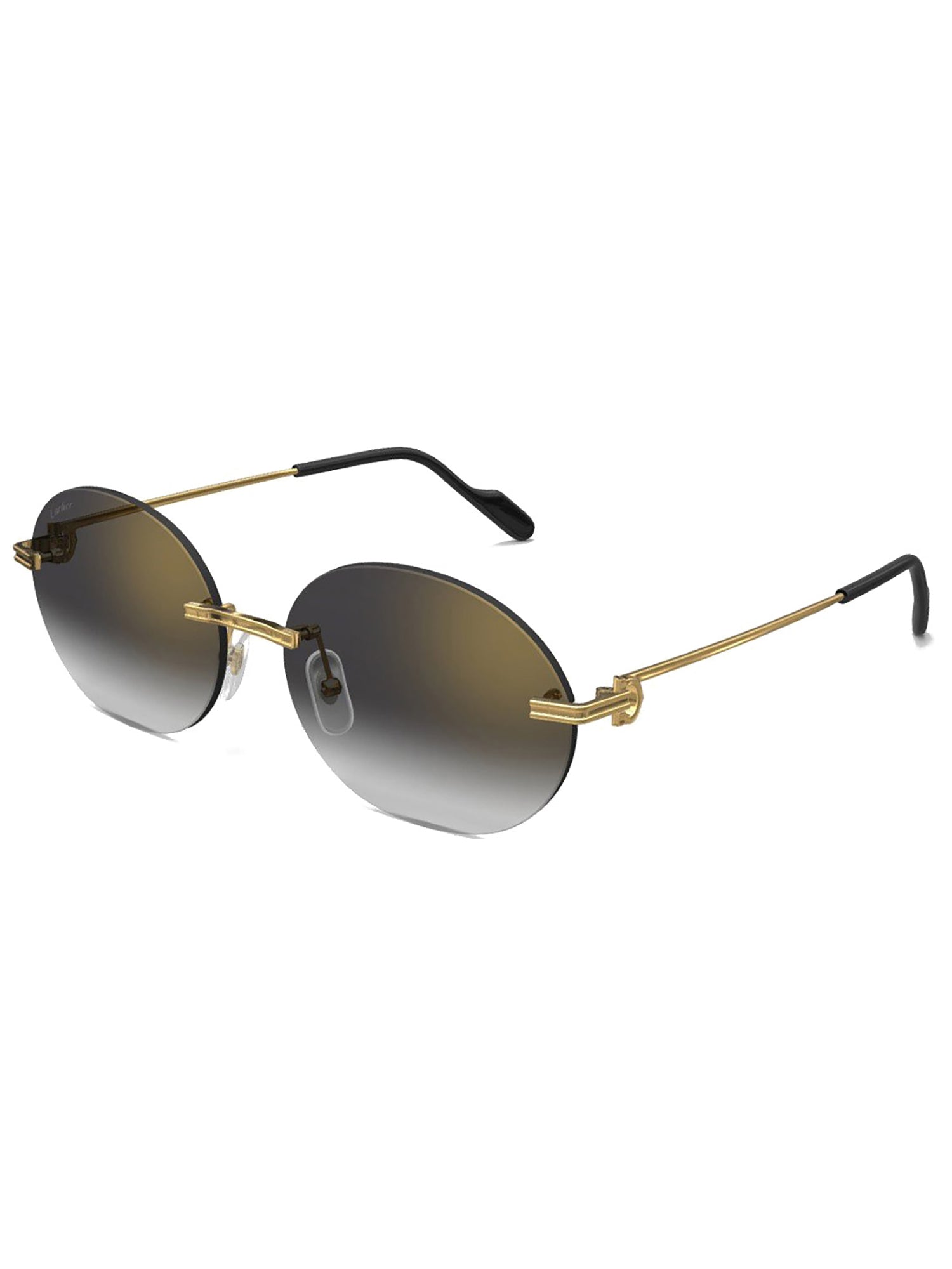 CARTIER CT0011CS 037 0002 Rimless 58 145 Metal SUNGLASSES