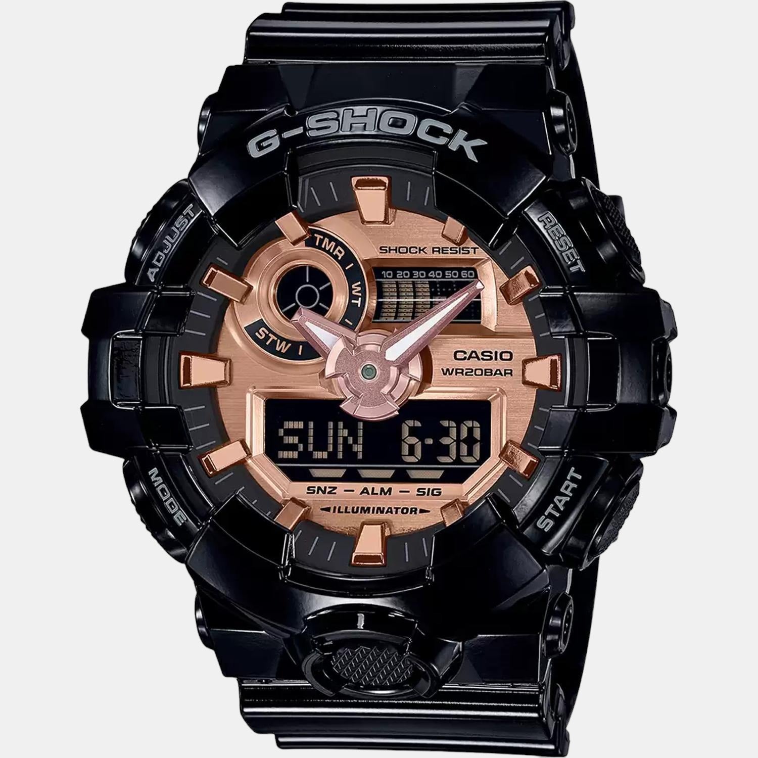 Casio G-Shock Men Quartz Silver Dial Analog-Digital Resin Watch G938 - view 2
