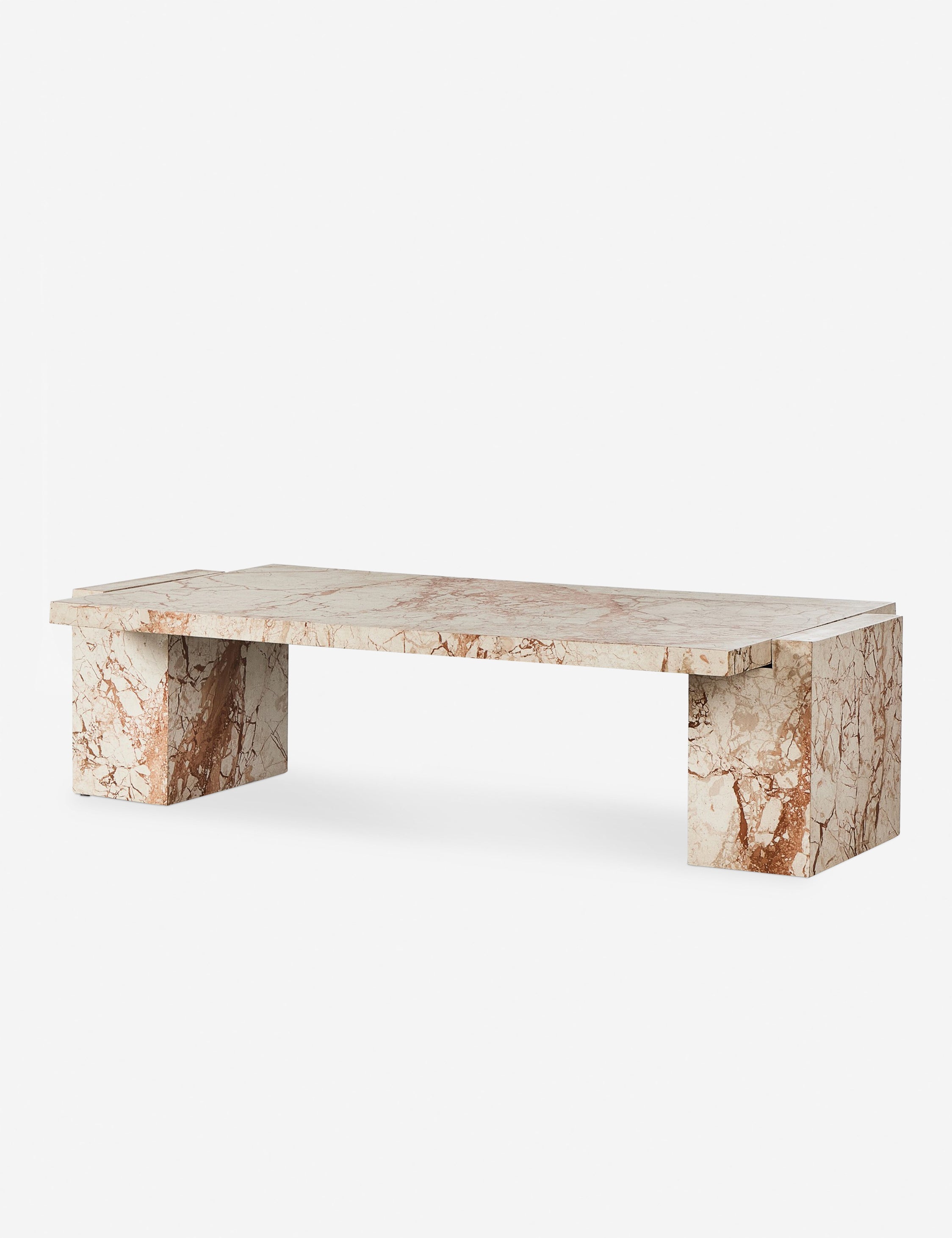 Lulu and Georgia Barredo Coffee Table – Cream Marble