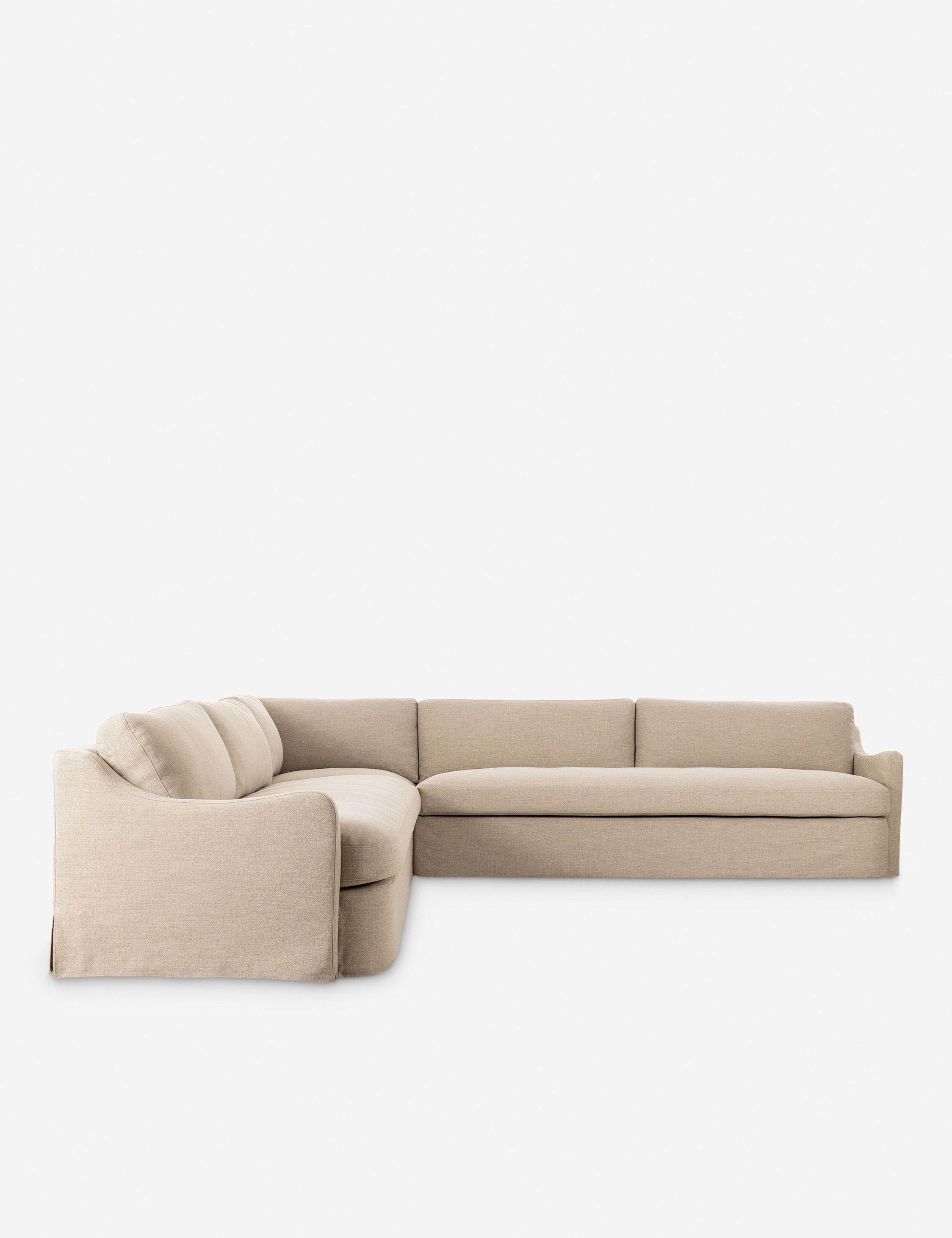 Lulu and Georgia Aurelia Outdoor Sectional Sofa by Amber Lewis x Four Hands