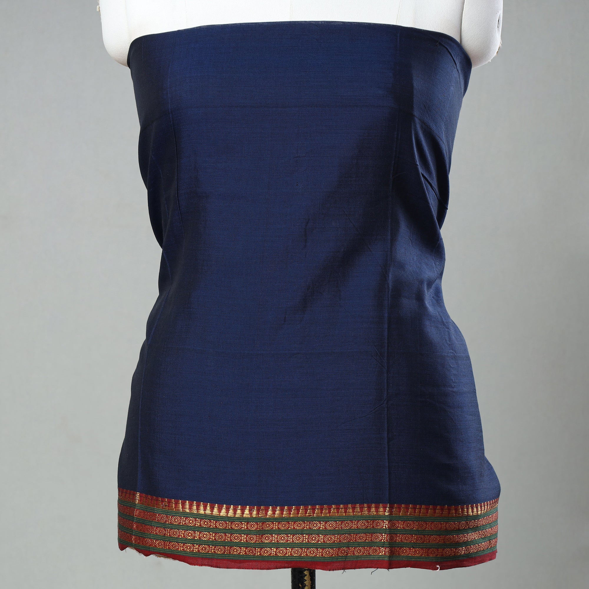 SOUTH KARGHA Brown - 3pc Dharwad Cotton Suit Material Set 28 - view 3